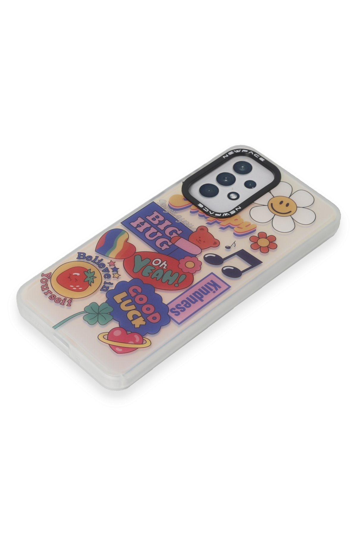 Newface Samsung Galaxy A53 5G Kılıf Trend S Plus Kapaklı Kılıf - Siyah