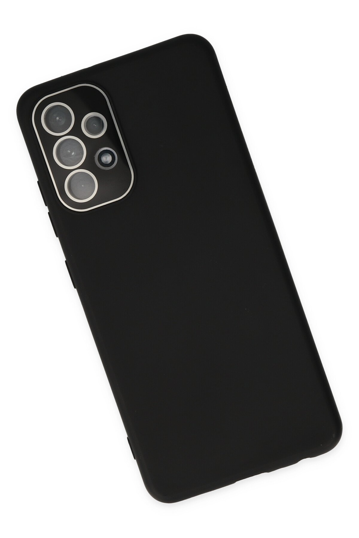 Newface Samsung Galaxy A53 5G Kılıf Loop Deri Silikon - Siyah