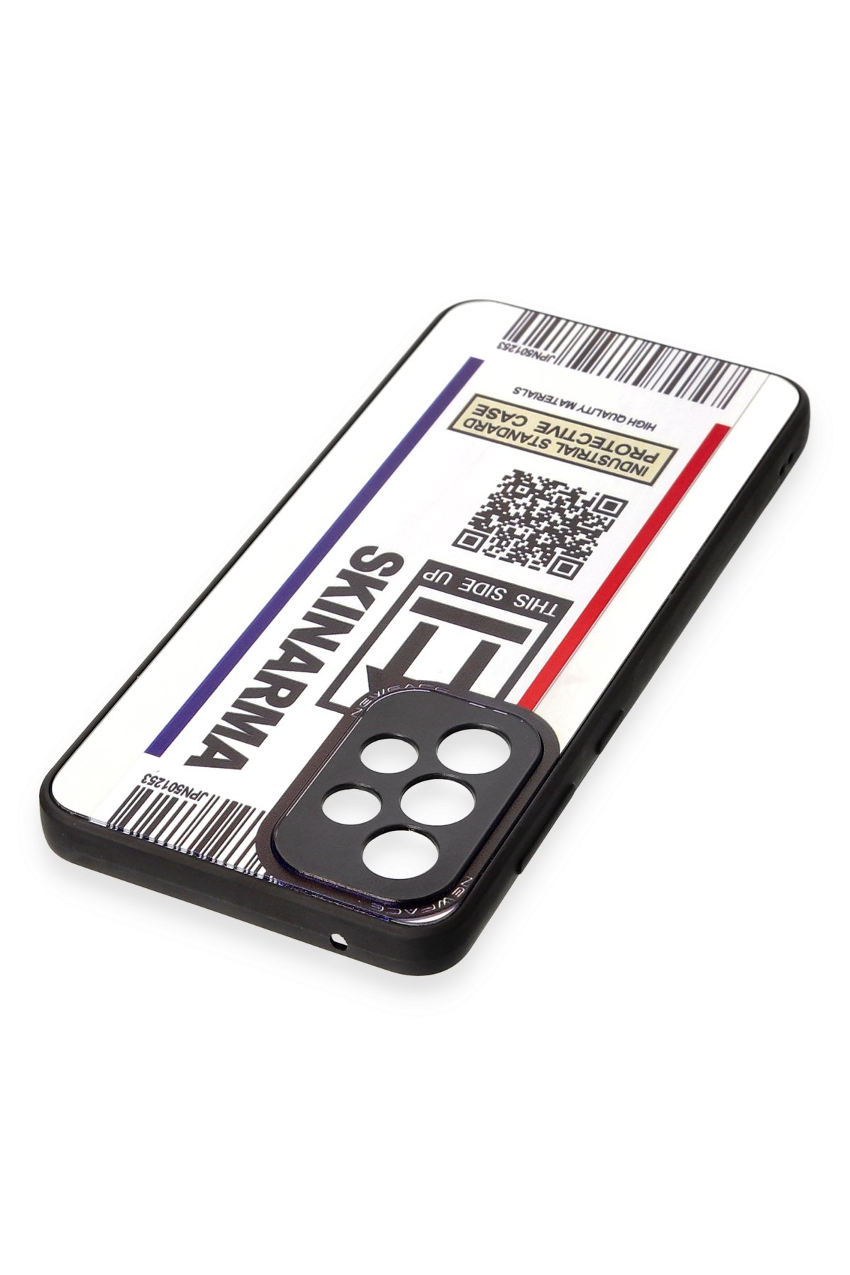 Newface Samsung Galaxy A53 5G Kılıf Zuma Kartvizitli Yüzüklü Silikon - Lila