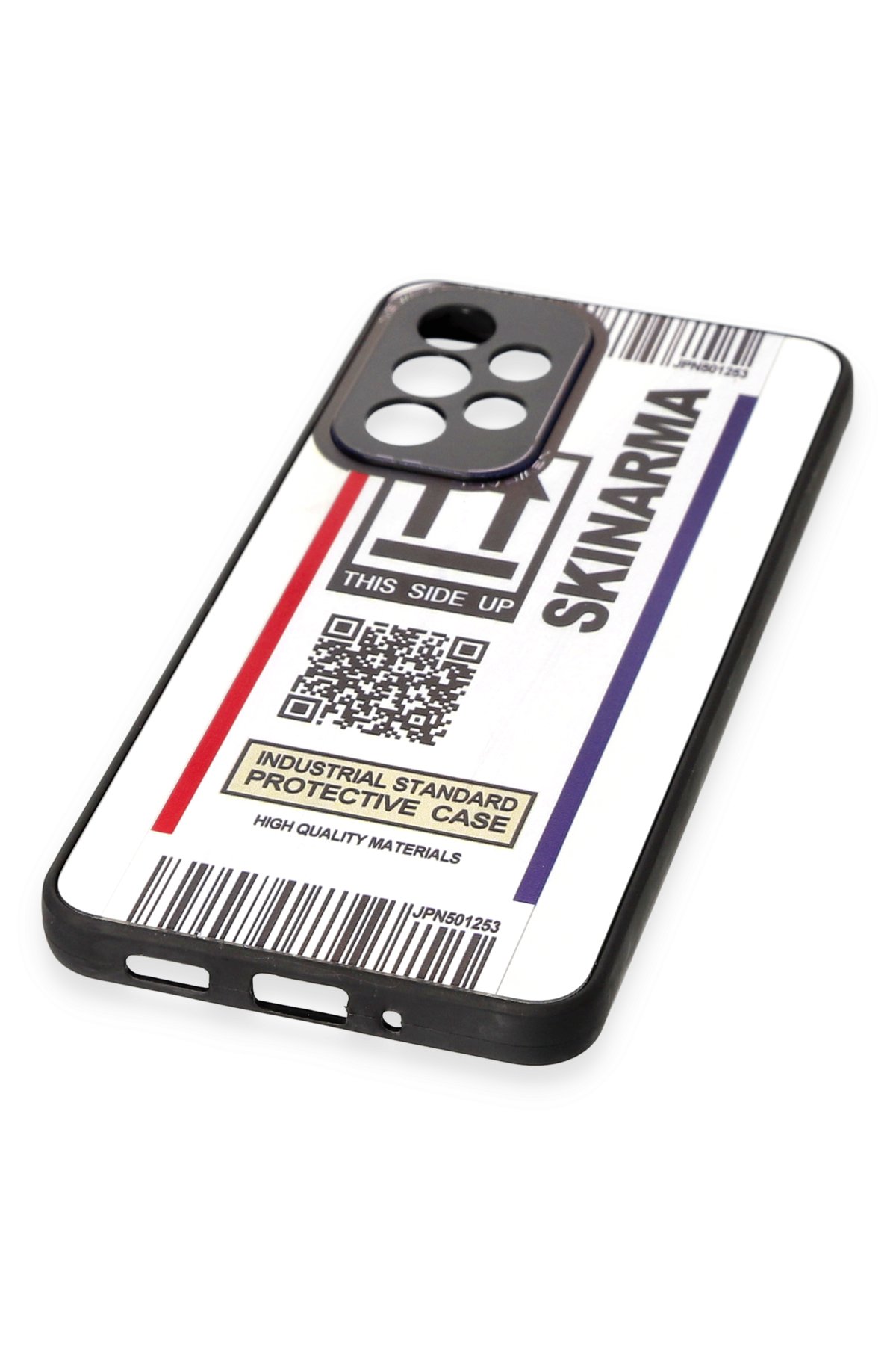 Newface Samsung Galaxy A53 5G Kılıf Zuma Kartvizitli Yüzüklü Silikon - Lila