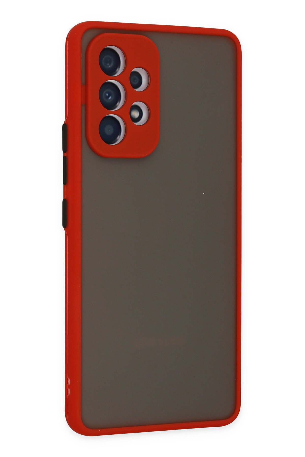 Newface Samsung Galaxy A53 5G Kılıf Platin Silikon - Siyah