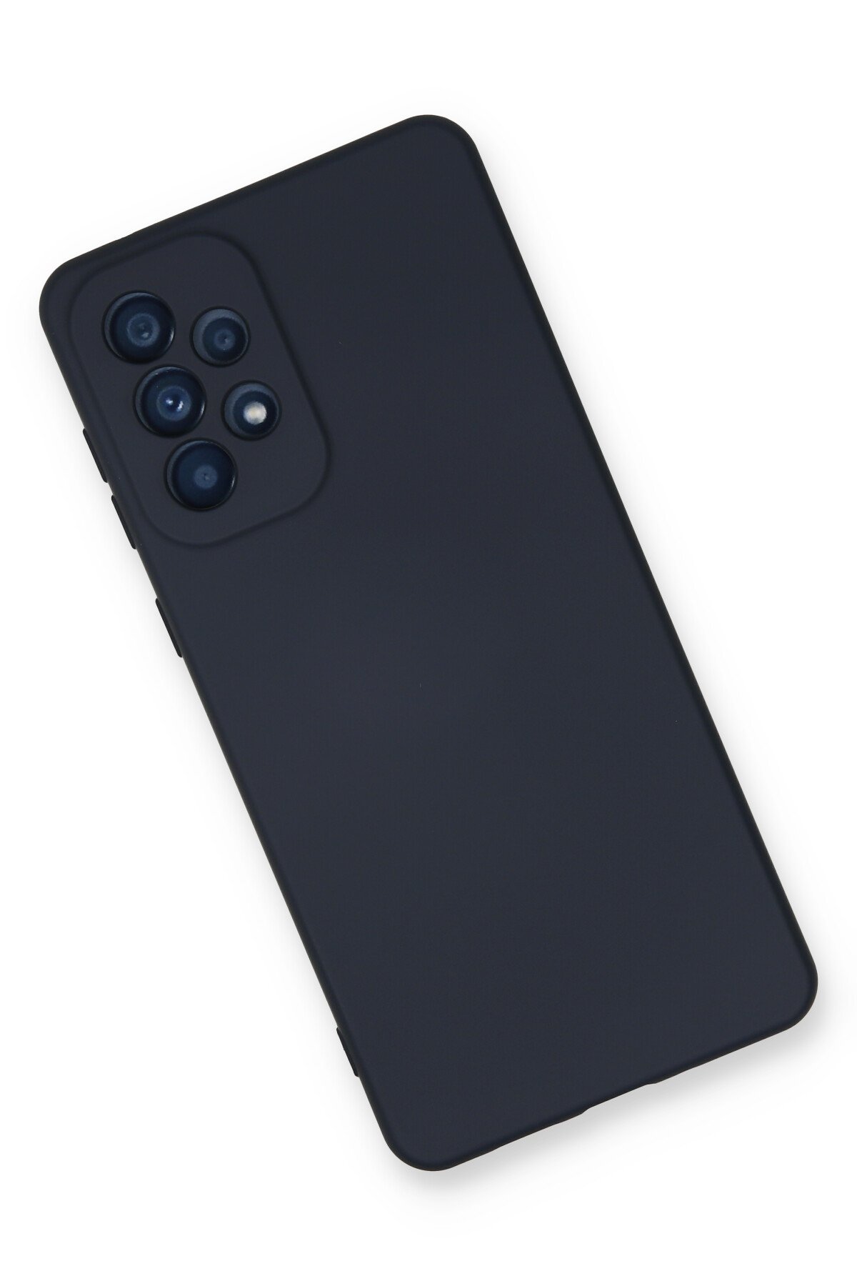 Newface Samsung Galaxy A53 5G Kılıf Montreal Silikon Kapak - Lacivert