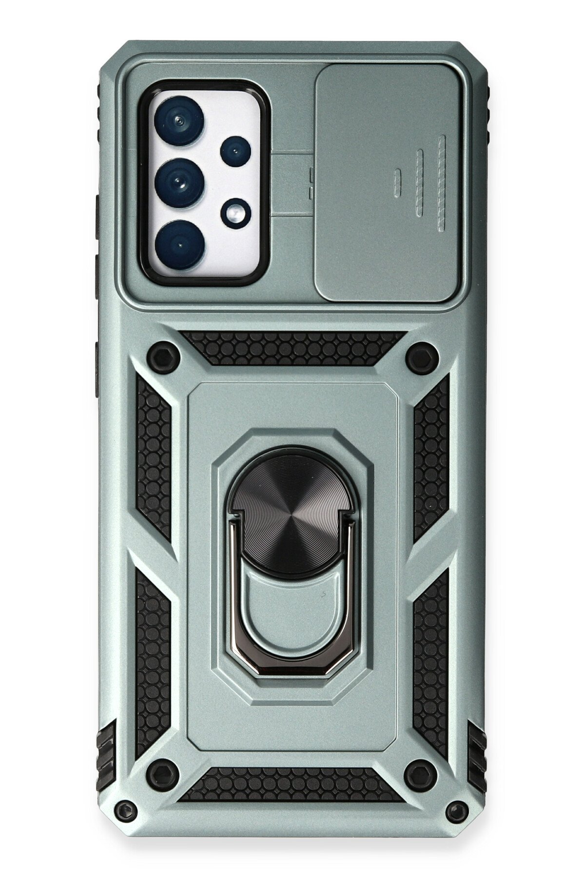 Newface Samsung Galaxy A53 5G Kılıf Platin Silikon - Mavi