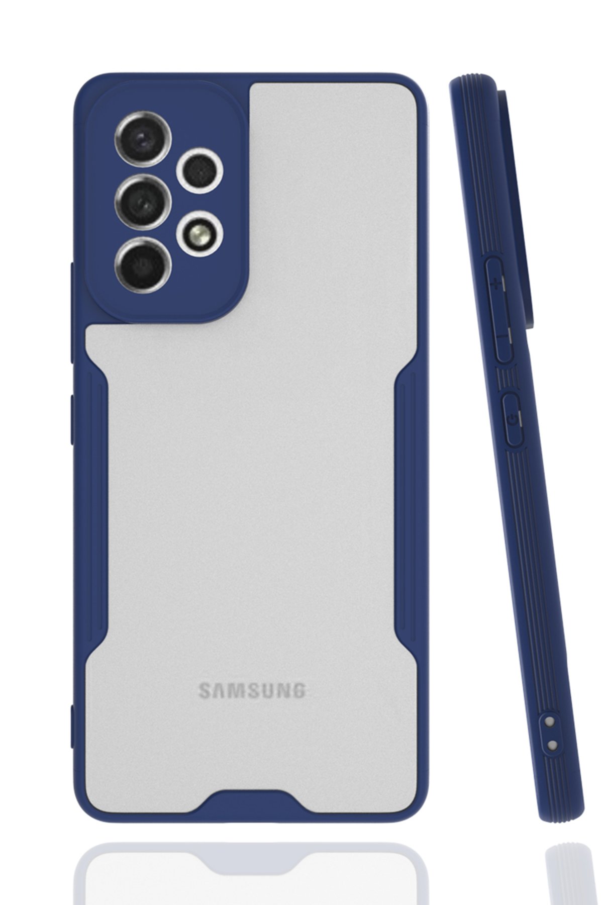 Newface Samsung Galaxy A53 5G Kılıf Zuma Kartvizitli Yüzüklü Silikon - Pembe