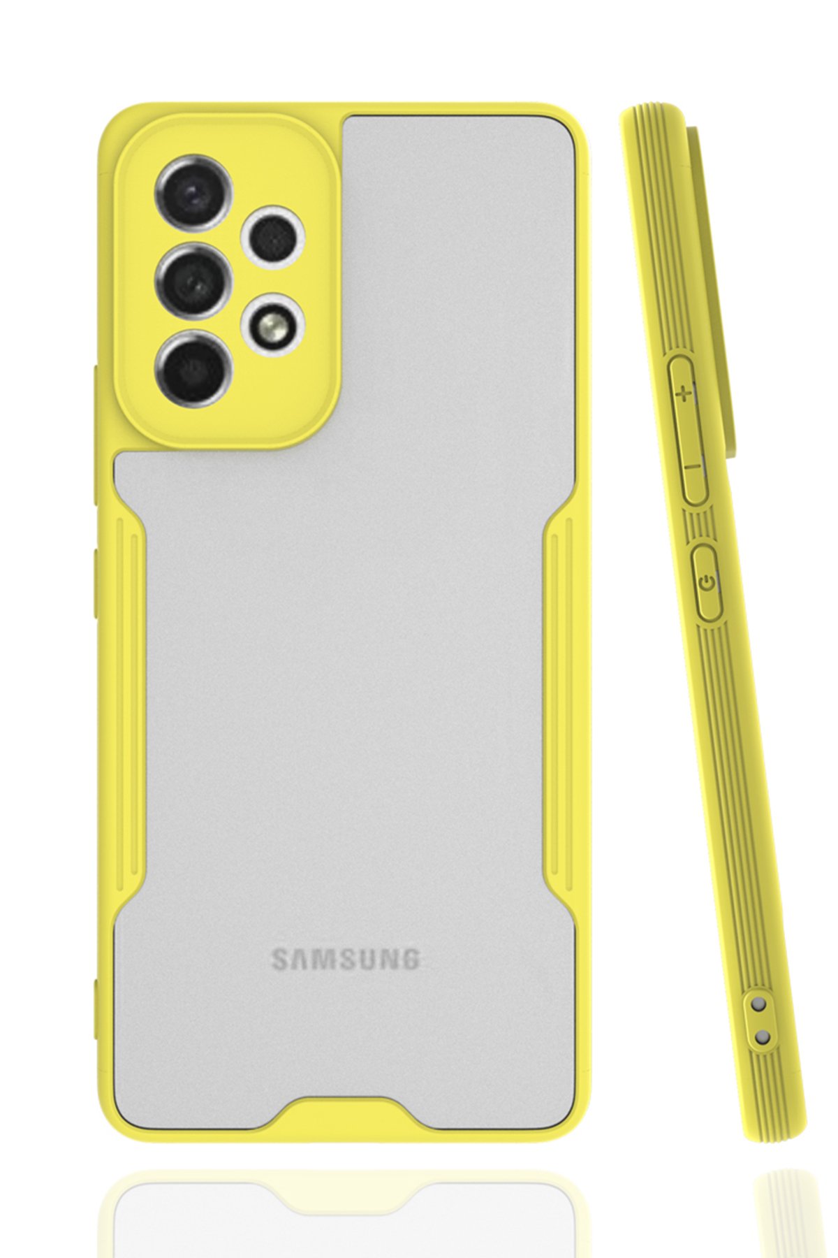 Newface Samsung Galaxy A53 5G Kılıf Montreal Silikon Kapak - Yeşil