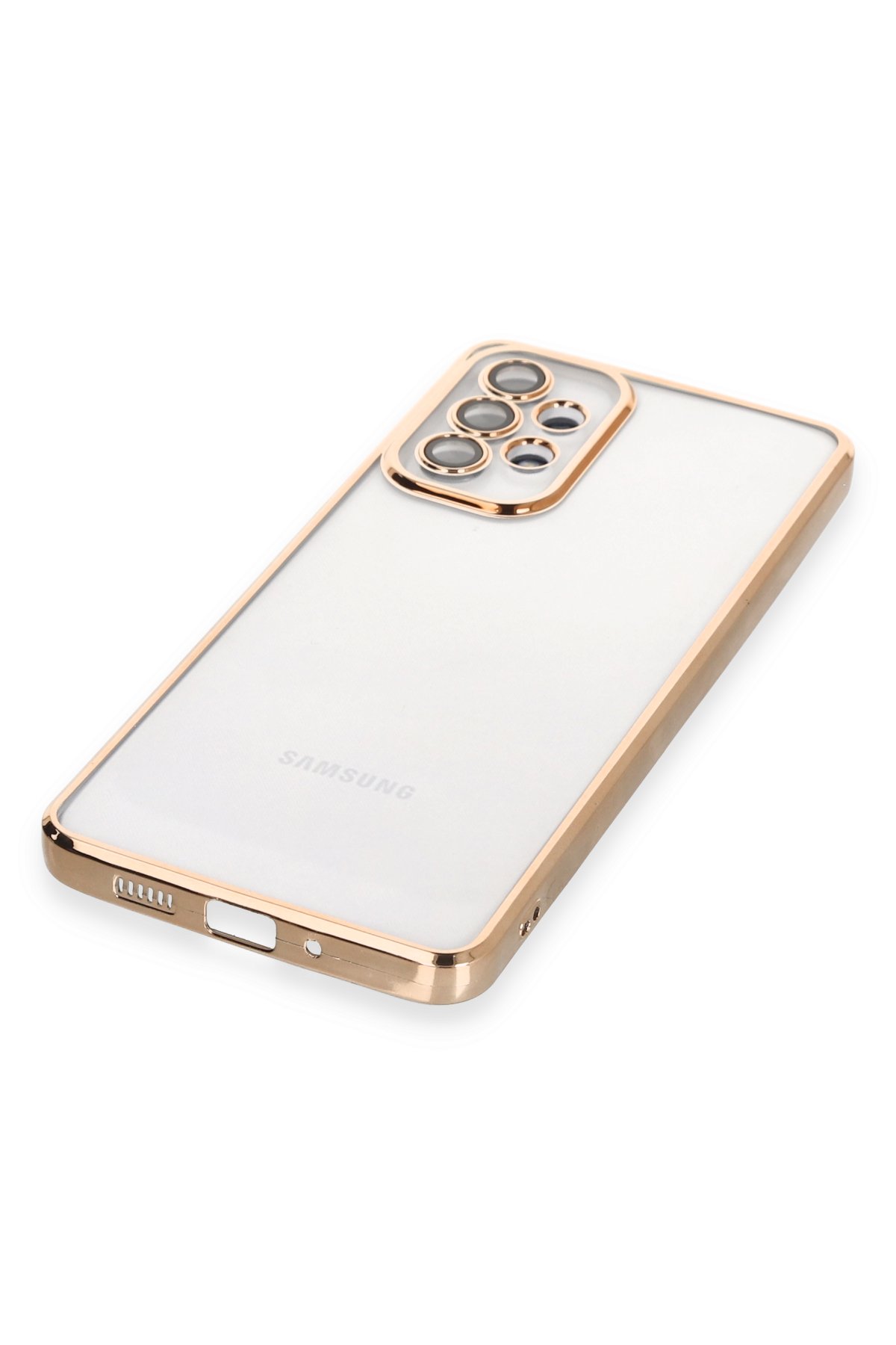 Newface Samsung Galaxy A53 5G Kılıf Loop Deri Silikon - Lacivert