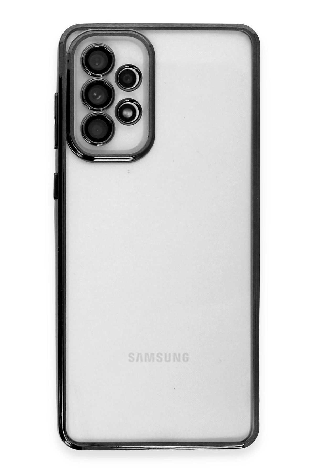 Newface Samsung Galaxy A53 5G Kılıf Montreal Silikon Kapak - Siyah