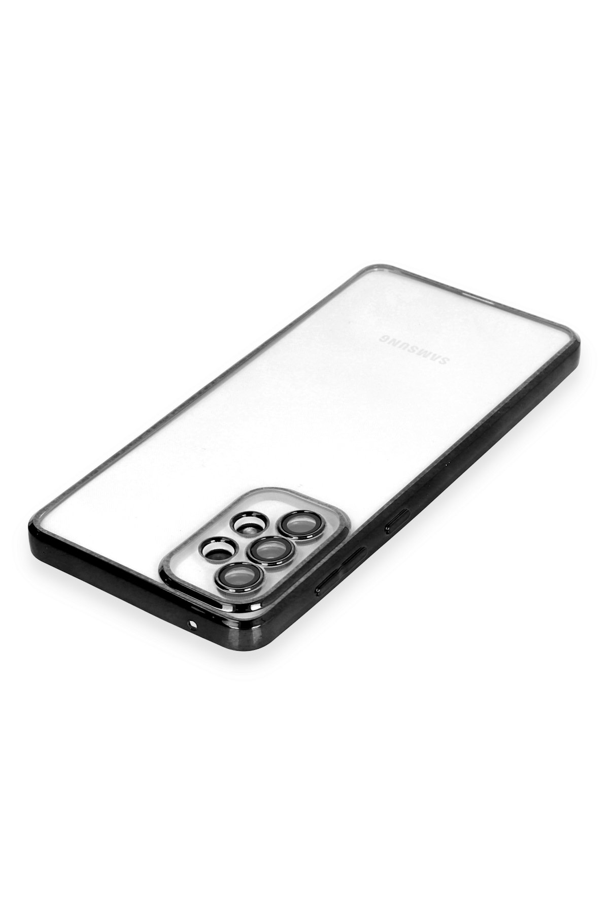 Newface Samsung Galaxy A53 5G Kılıf Montreal Silikon Kapak - Siyah