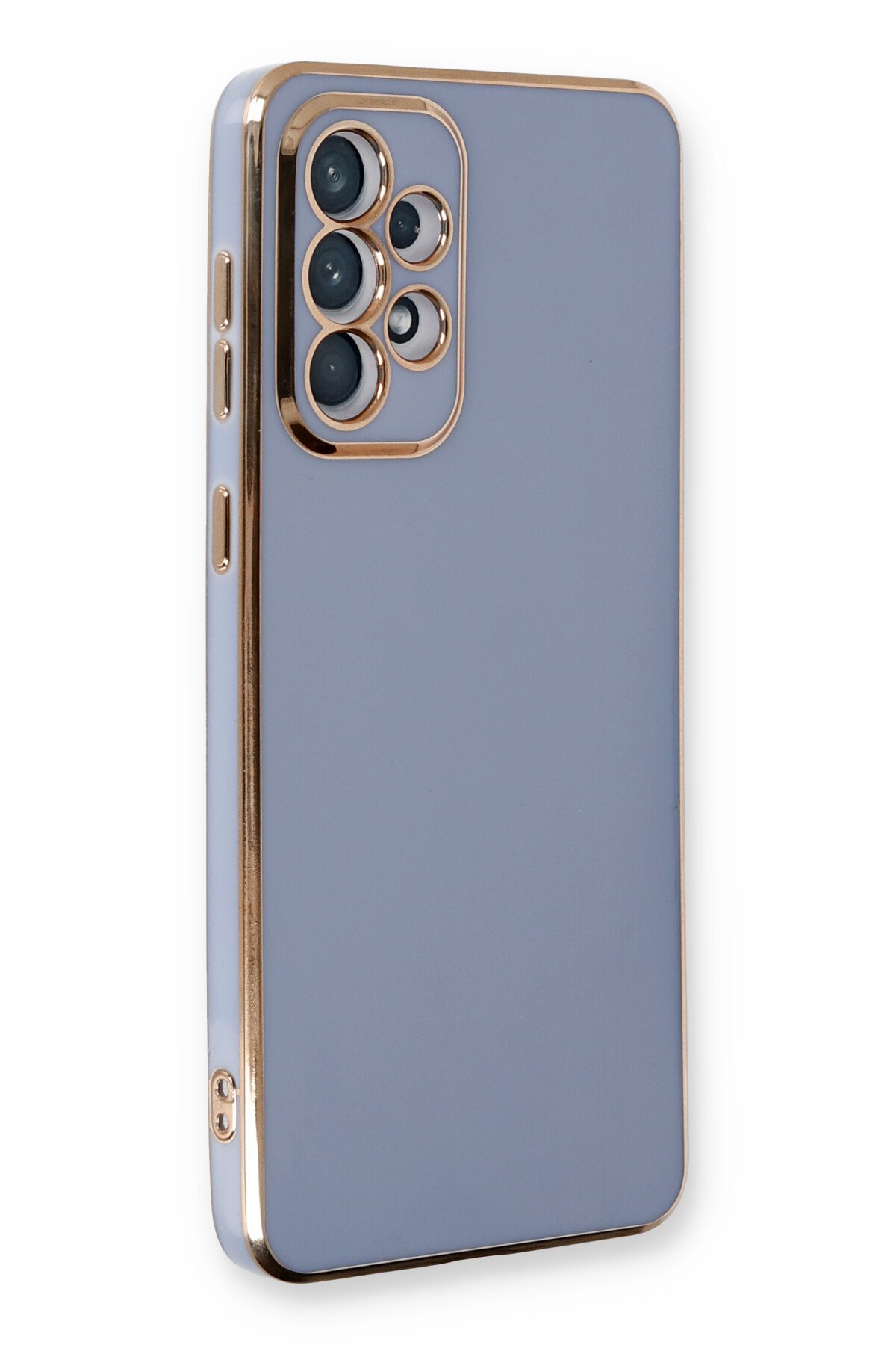 Newface Samsung Galaxy A53 5G Kılıf Esila Silikon - Pudra