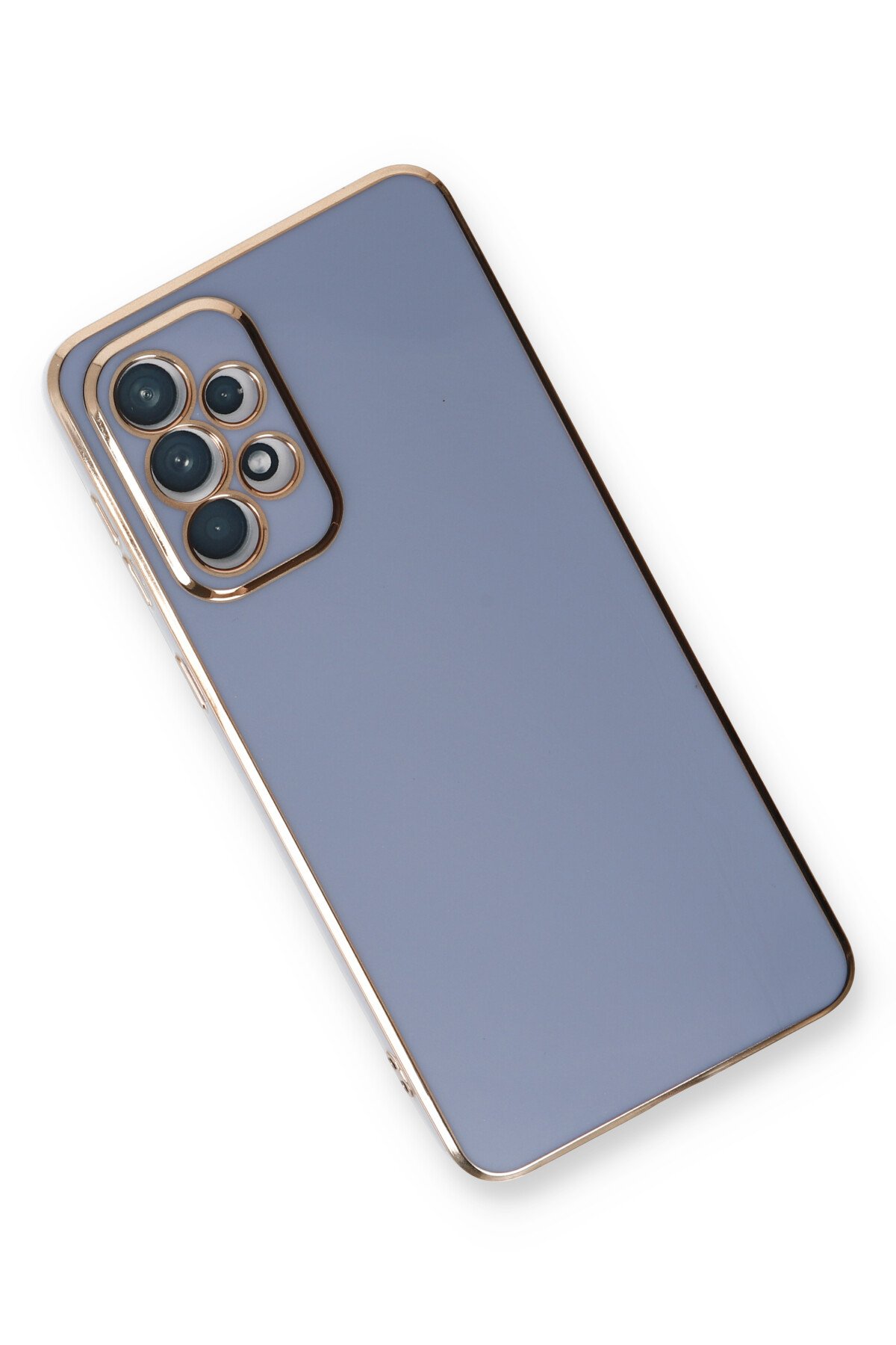 Newface Samsung Galaxy A53 5G Kılıf Esila Silikon - Pudra