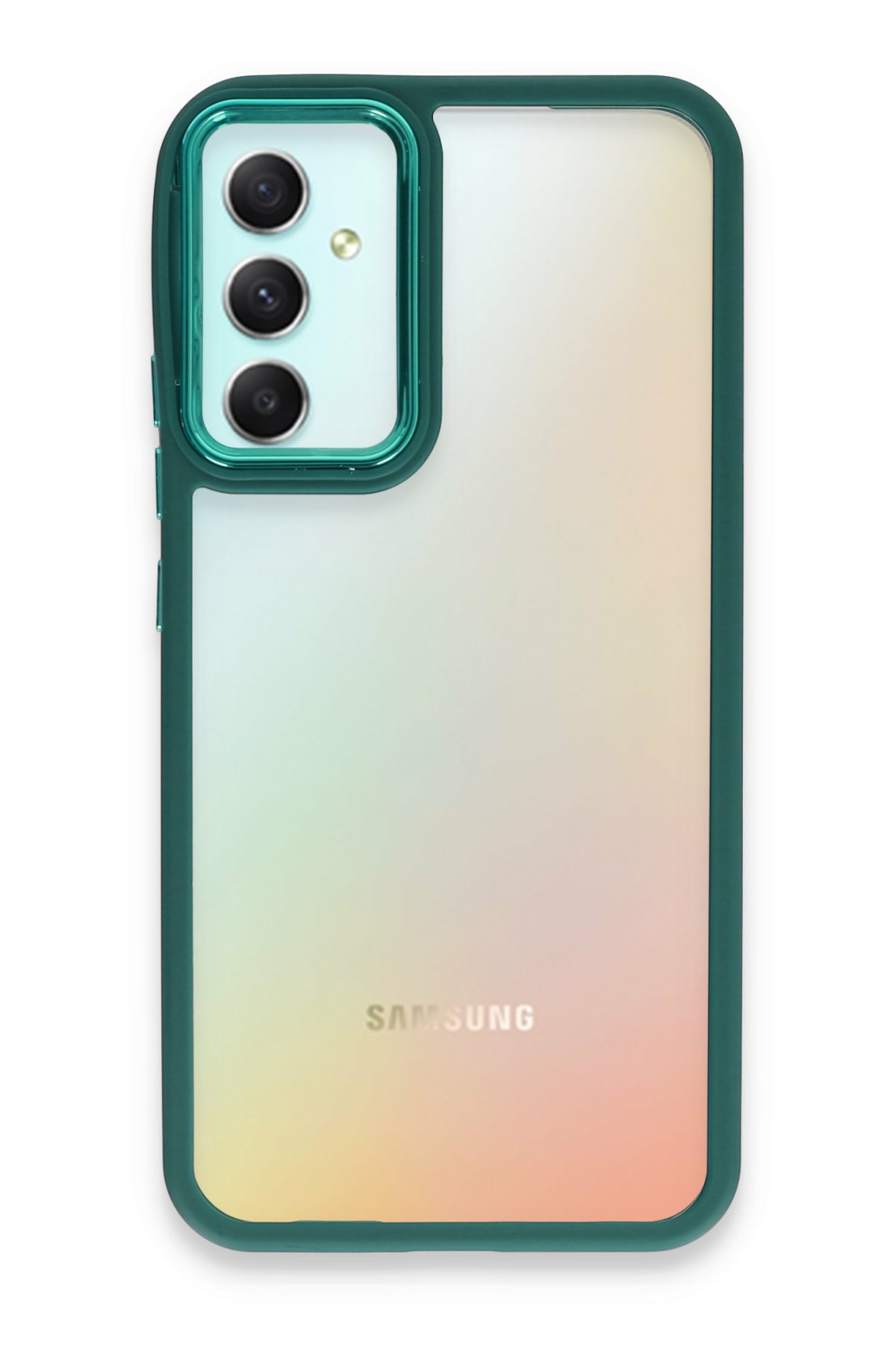 Newface Samsung Galaxy A54 5G Kılıf Loop Deri Silikon - Kırmızı