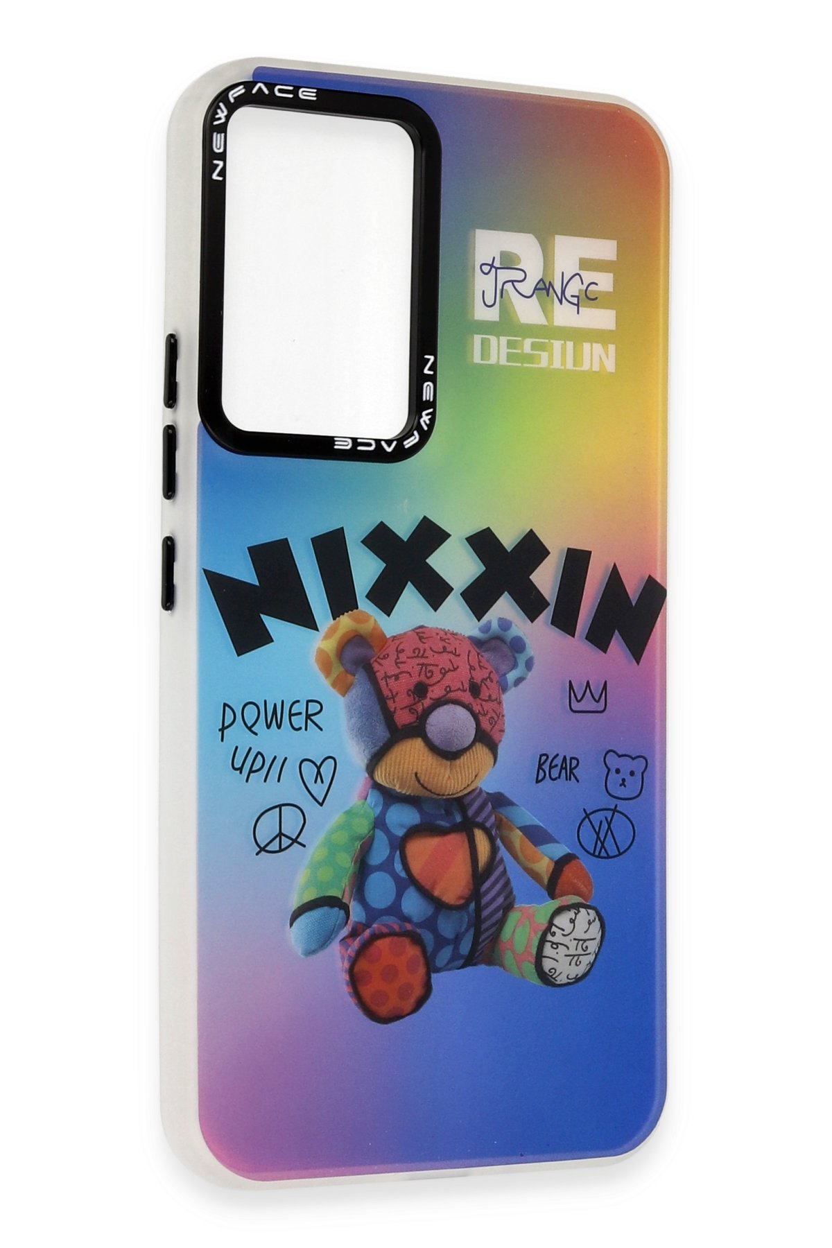 Newface Samsung Galaxy A54 5G Kılıf Zuma Kartvizitli Yüzüklü Silikon - Pembe