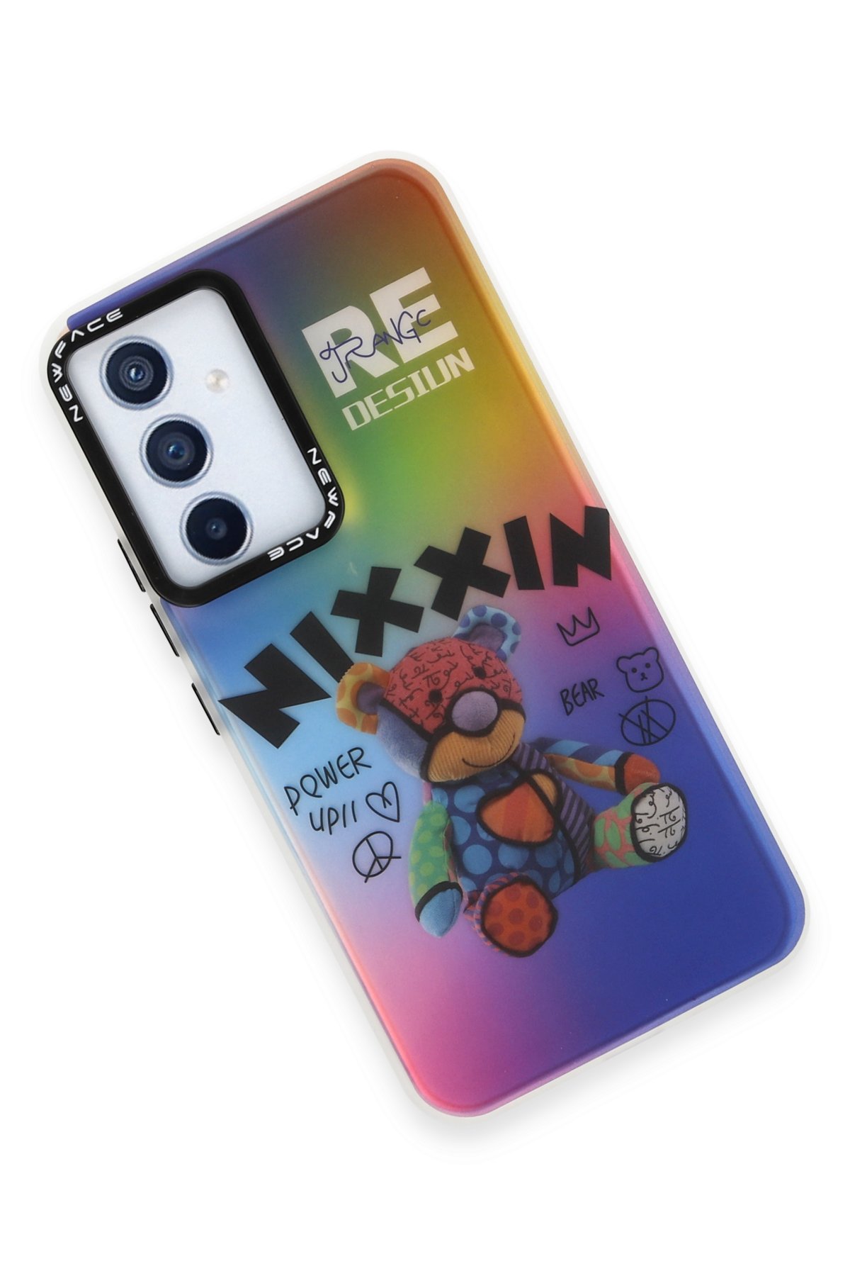 Newface Samsung Galaxy A54 5G Kılıf Zuma Kartvizitli Yüzüklü Silikon - Pembe