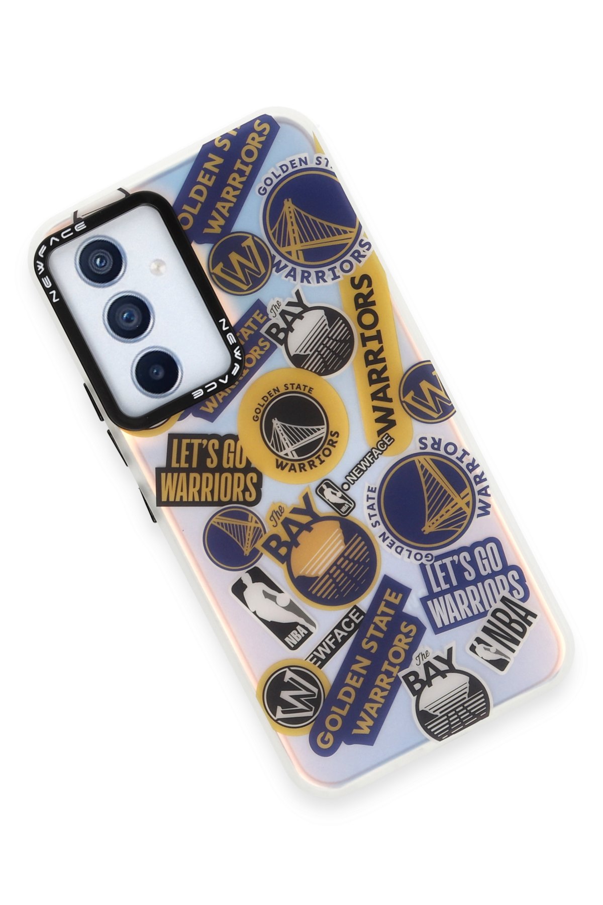 Newface Samsung Galaxy A54 5G Kılıf Zuma Kartvizitli Yüzüklü Silikon - Kırmızı