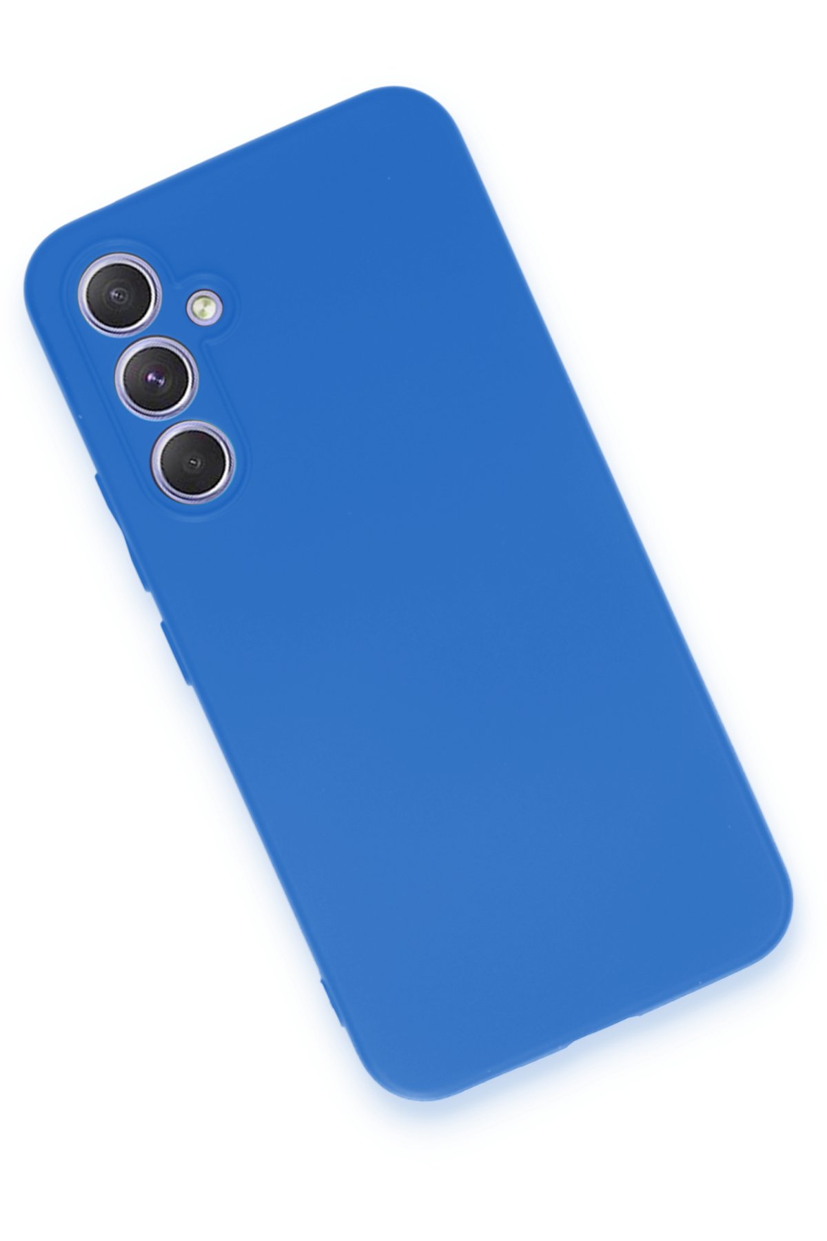 Newface Samsung Galaxy A54 5G Kılıf Pars Lens Yüzüklü Silikon - Siyah