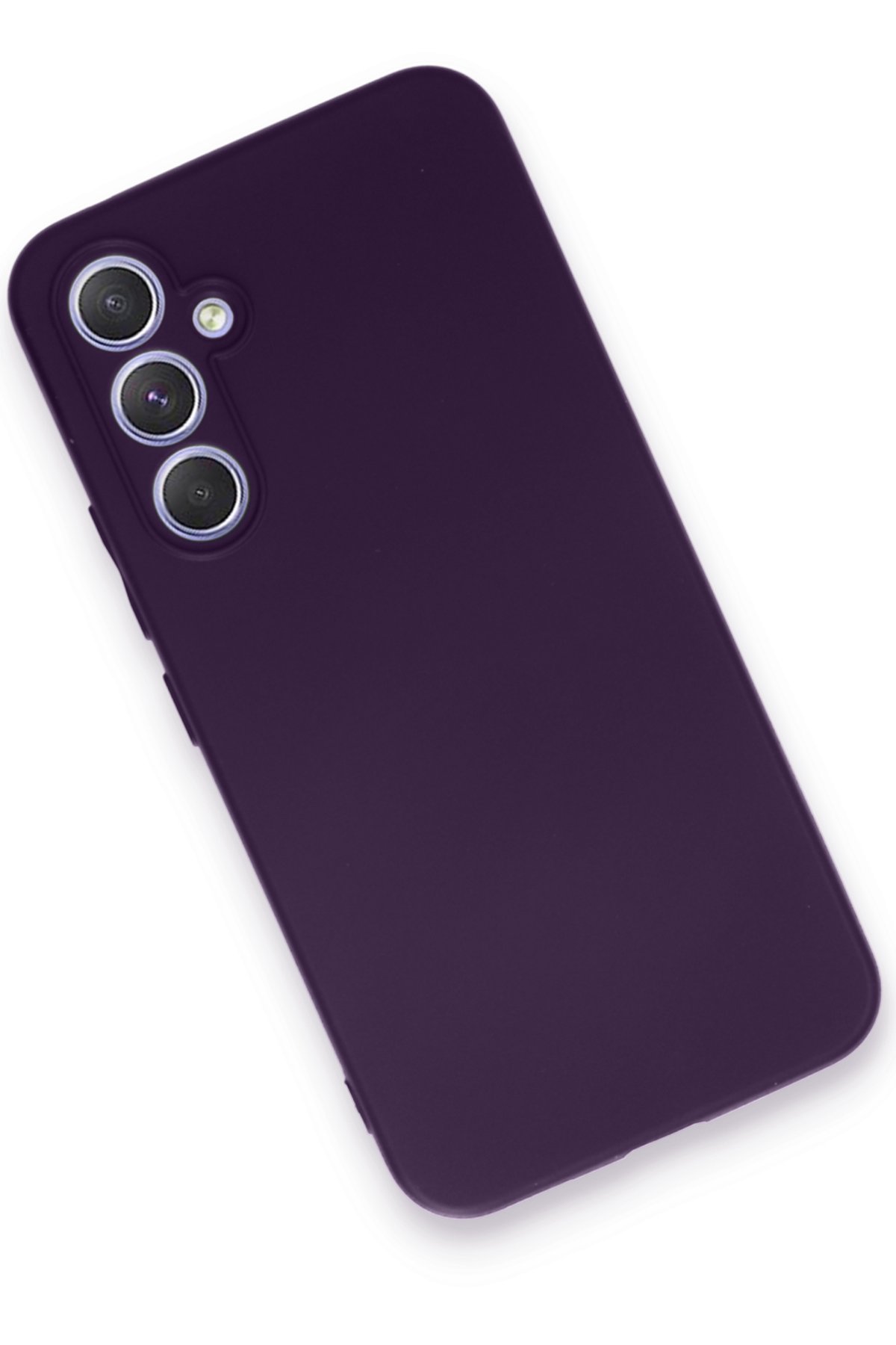 Newface Samsung Galaxy A54 5G Kılıf Joy Lens Standlı Kapak - Lacivert