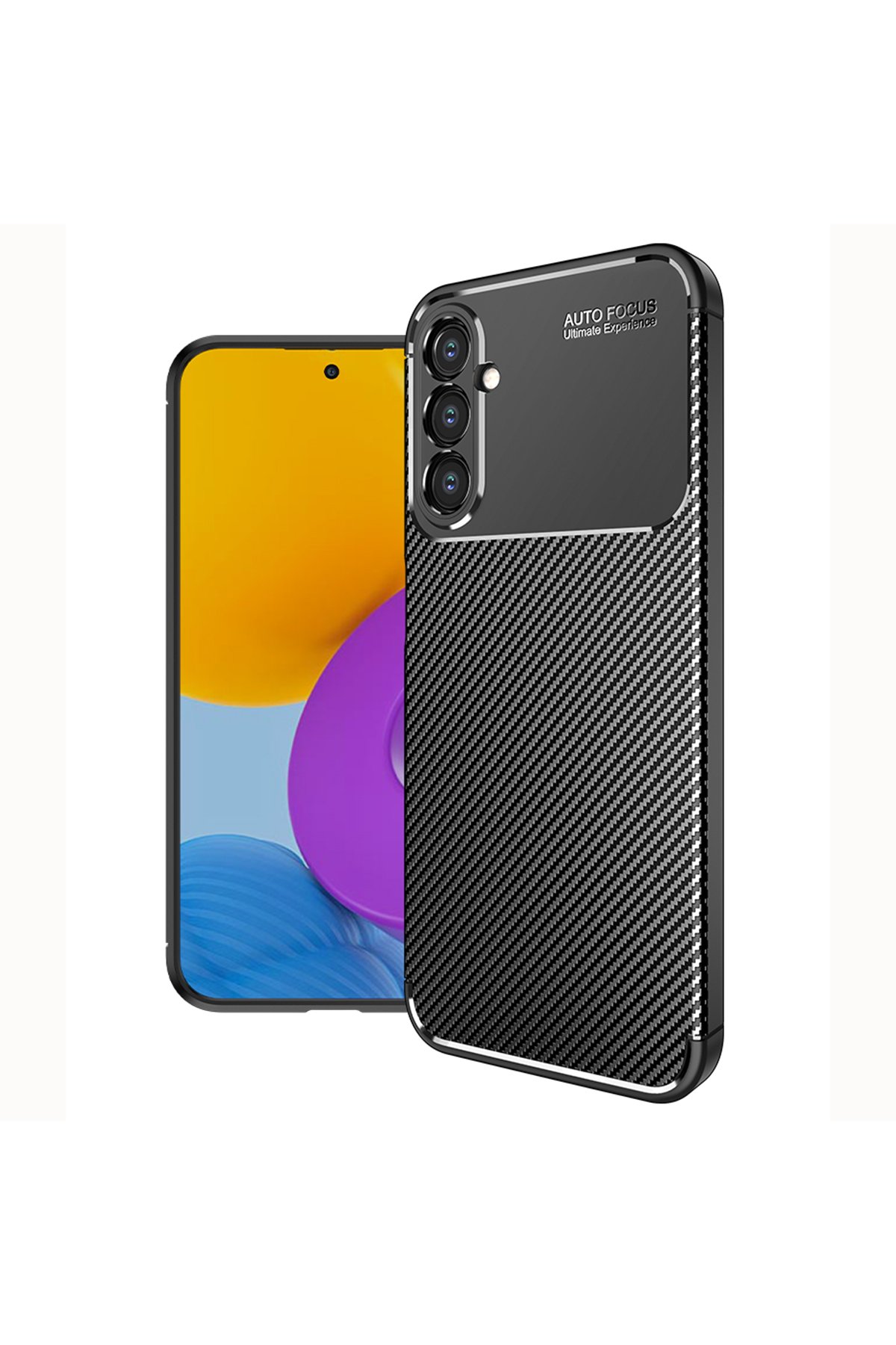 Newface Samsung Galaxy A54 5G Kılıf Joy Lens Standlı Kapak - Mor