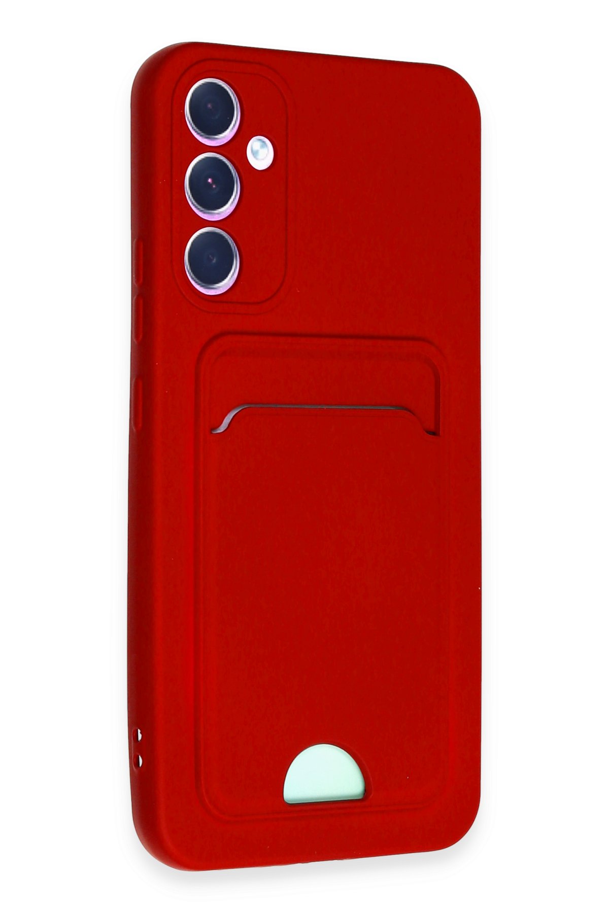 Newface Samsung Galaxy A54 5G Kılıf Esila Silikon - Kırmızı