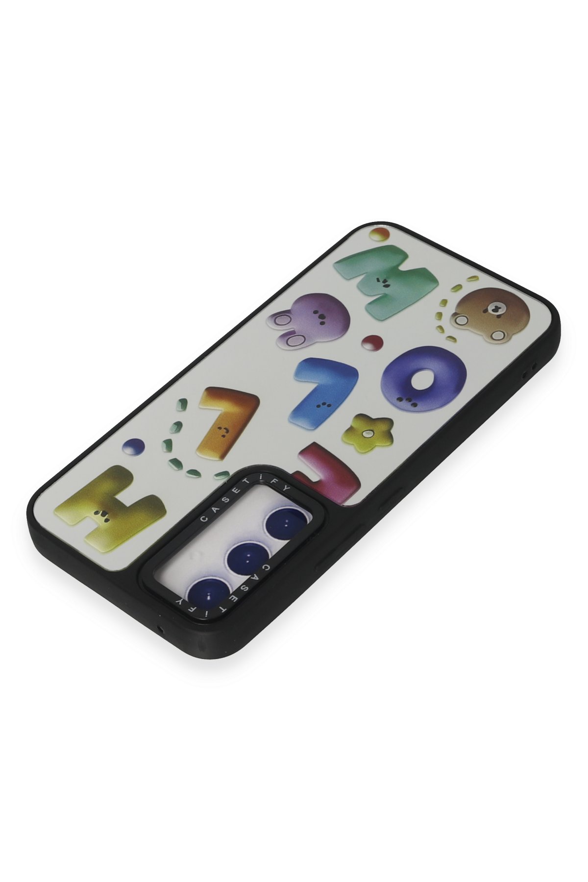 Newface Samsung Galaxy A54 5G Kılıf Pars Lens Yüzüklü Silikon - Kırmızı