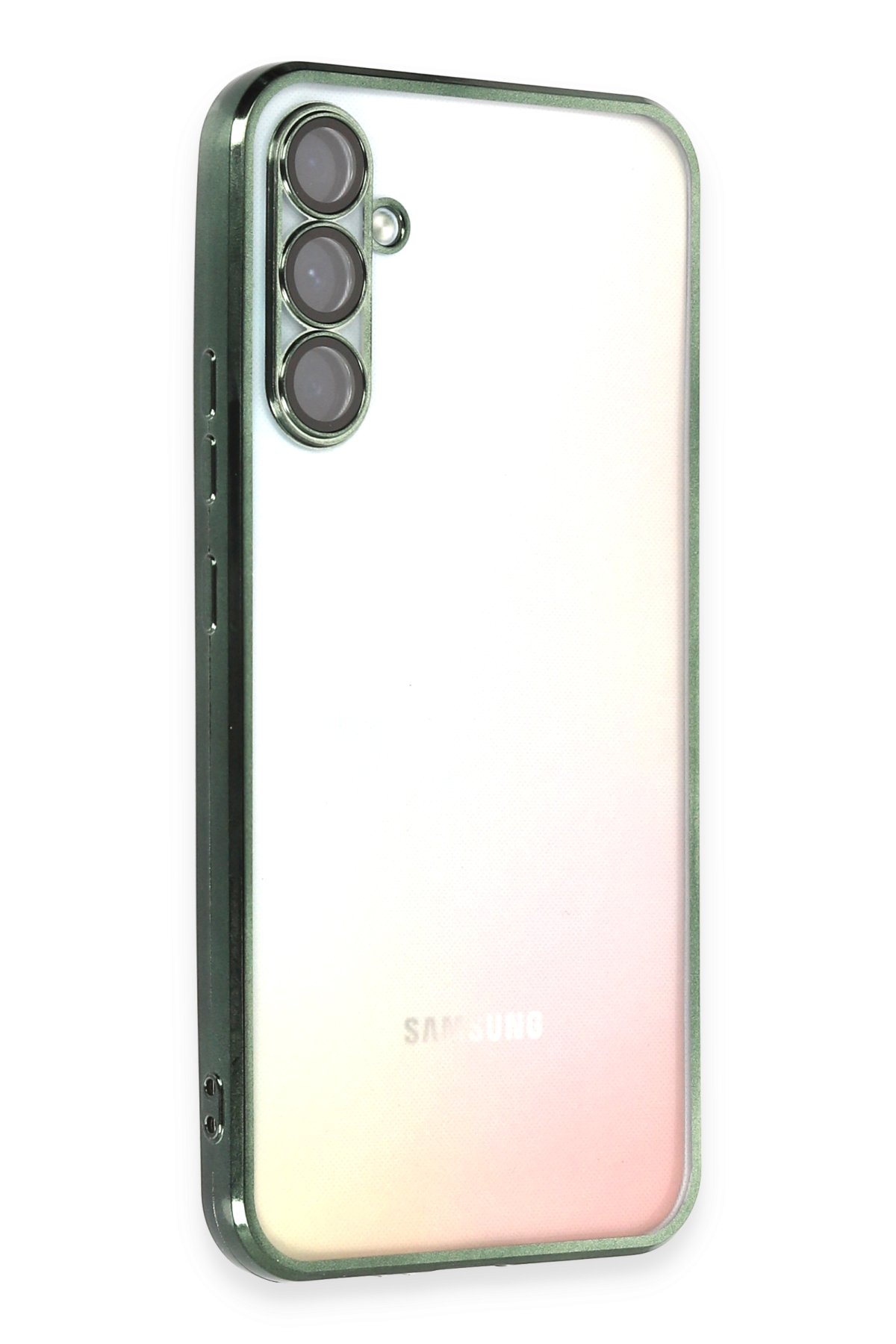 Newface Samsung Galaxy A54 5G Kılıf Glow Kapak - Turuncu