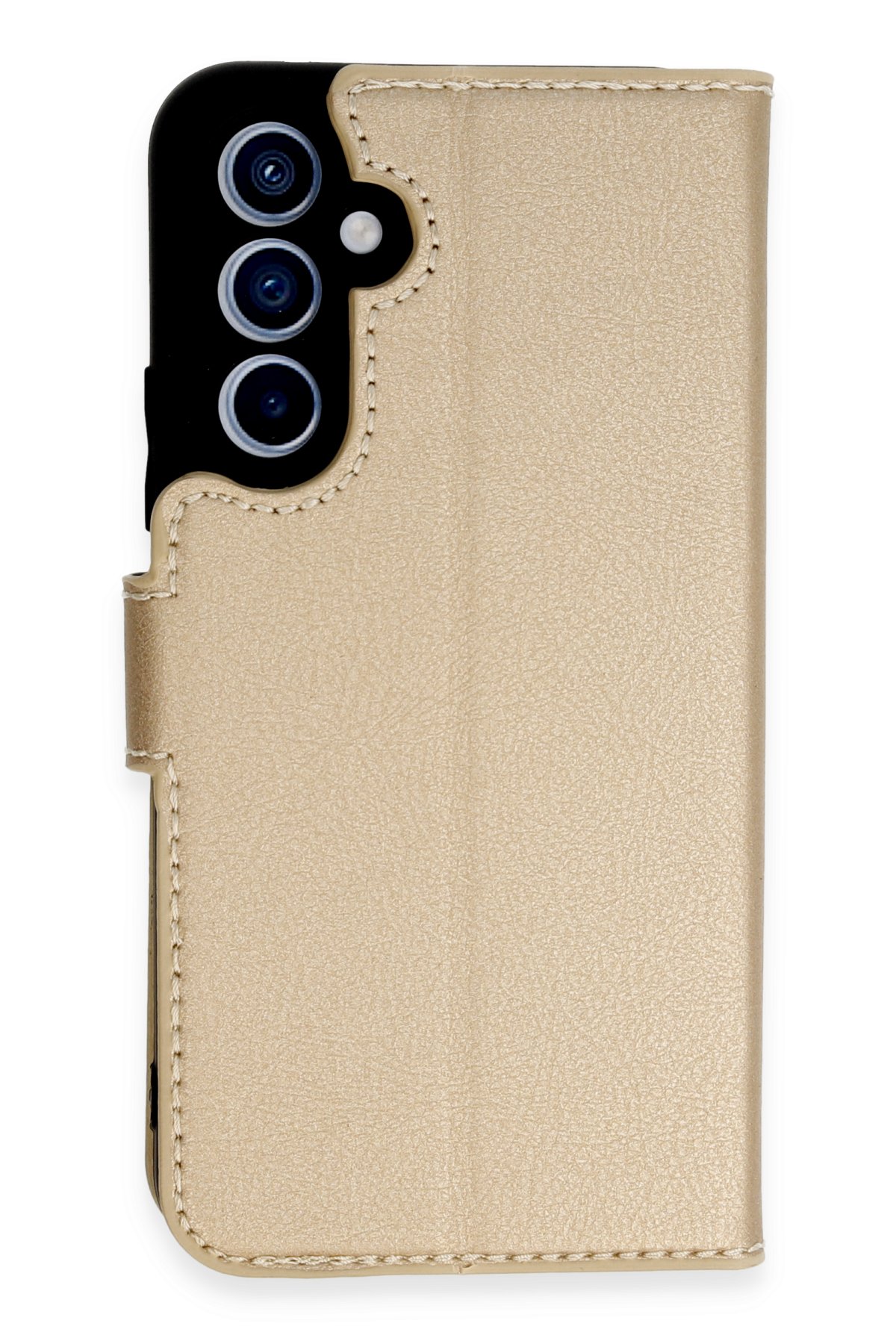 Newface Samsung Galaxy A54 5G Kılıf Pars Lens Yüzüklü Silikon - Lacivert