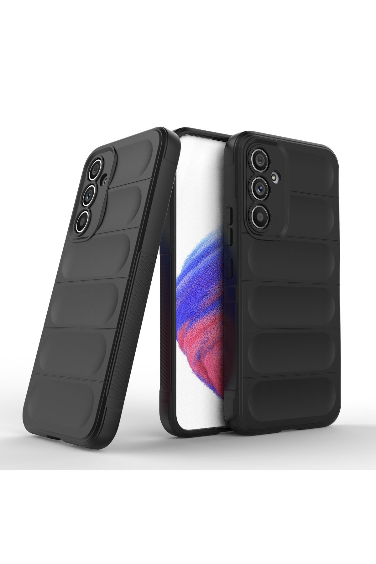 Newface Samsung Galaxy A54 5G Kılıf Loop Deri Silikon - Yeşil
