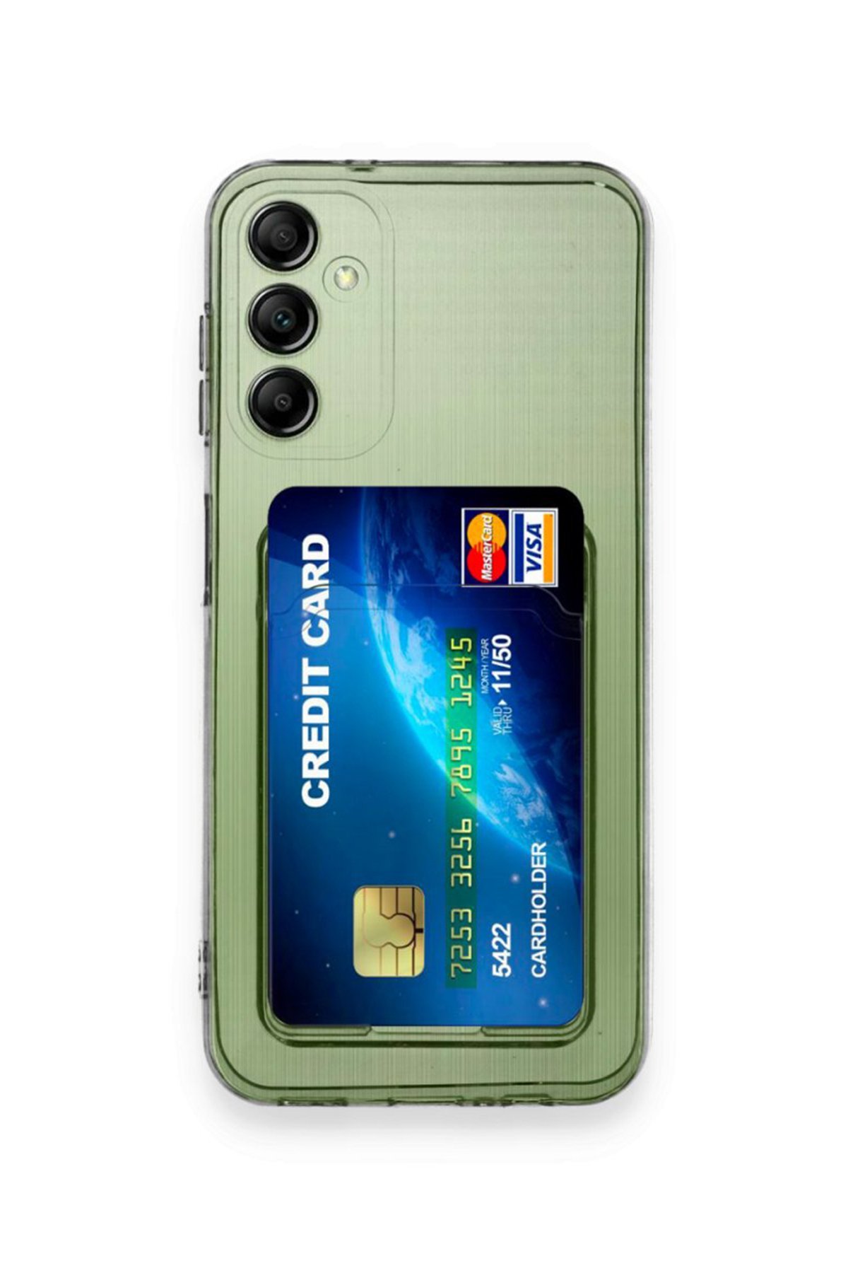 Newface Samsung Galaxy A55 5G Kılıf Nano içi Kadife Silikon - Kırmızı