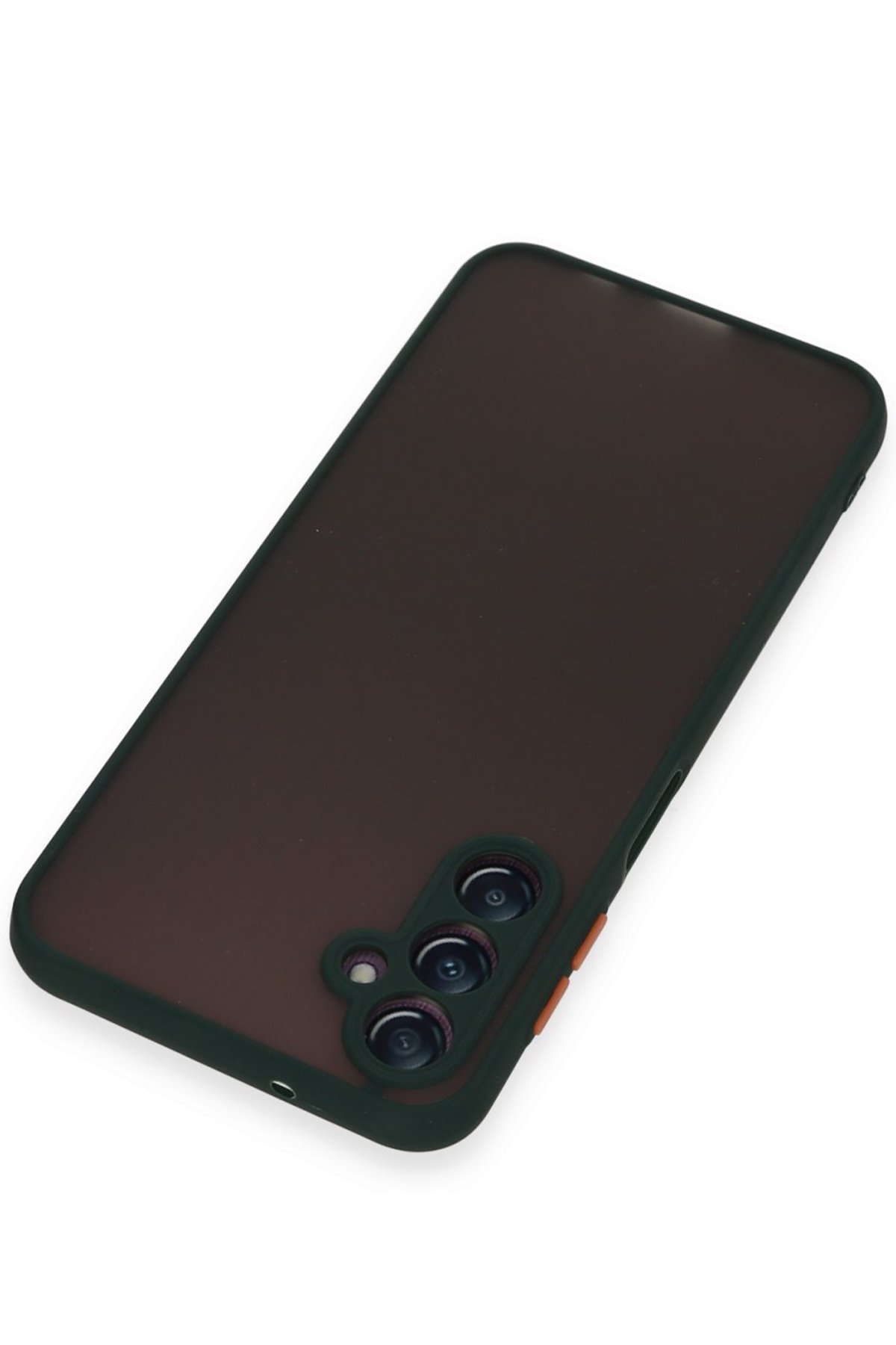 Newface Samsung Galaxy A55 5G Kılıf Boyi Silikon Kapak - Gümüş