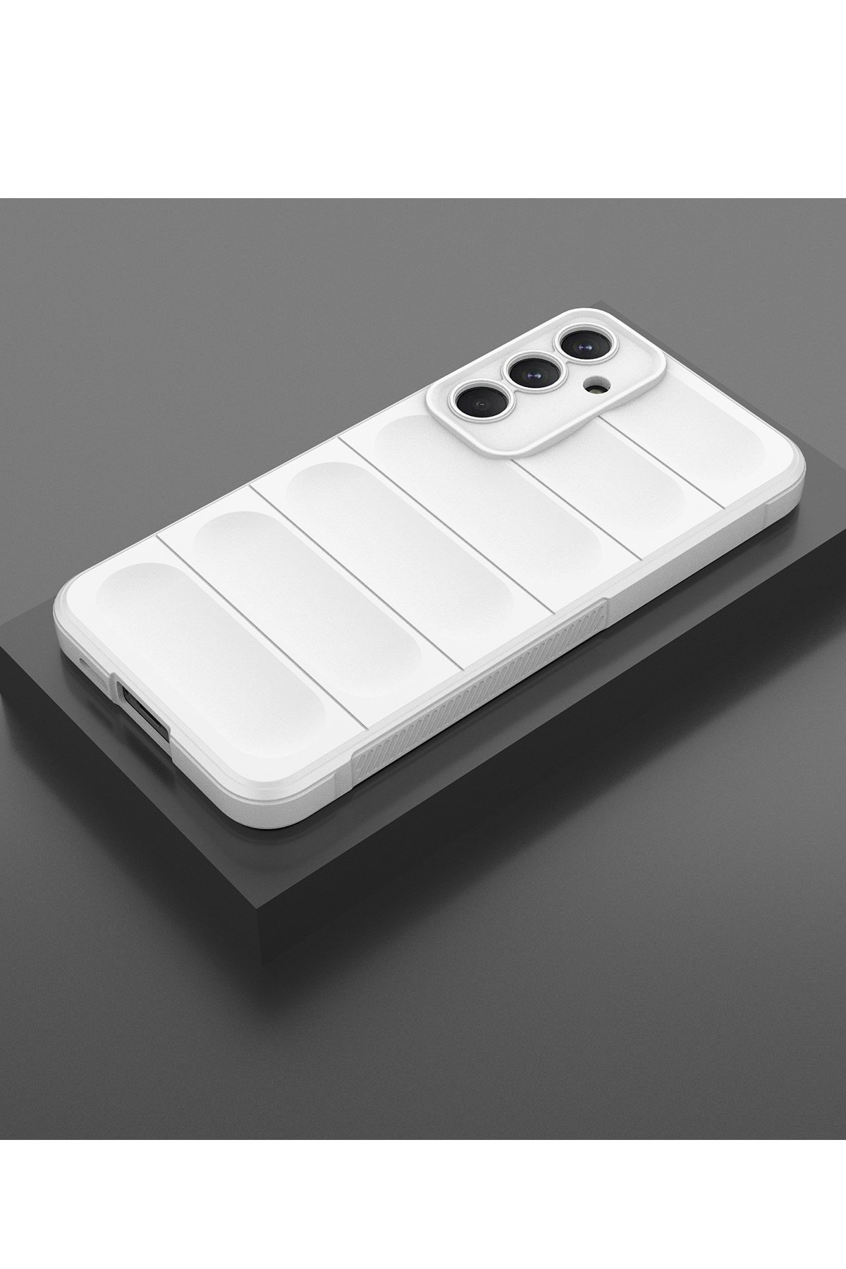 Newface Samsung Galaxy A55 5G Kılıf Puma Silikon - Şeffaf