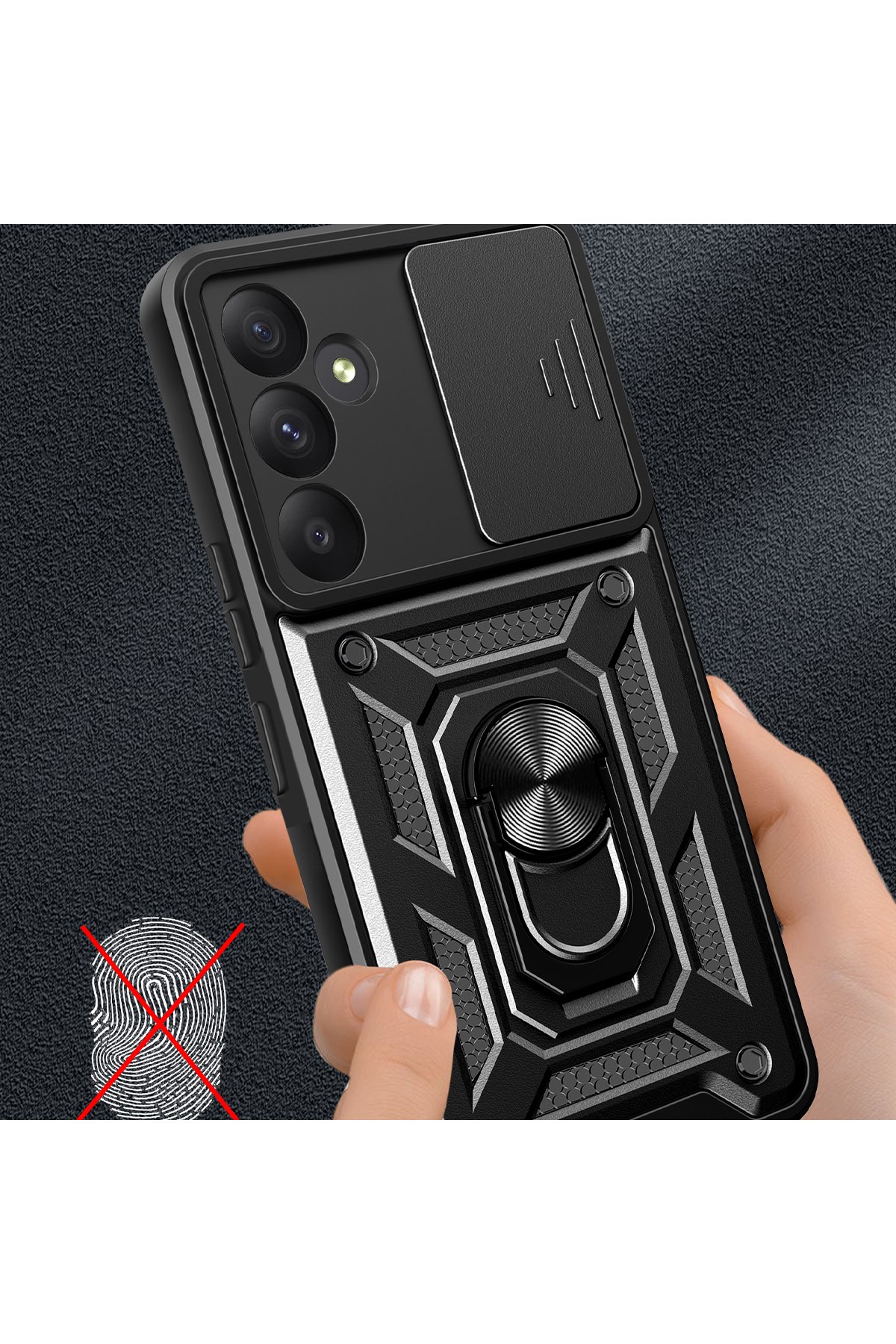 Newface Samsung Galaxy A55 5G 3D Antistatik Seramik Nano Ekran Koruyucu