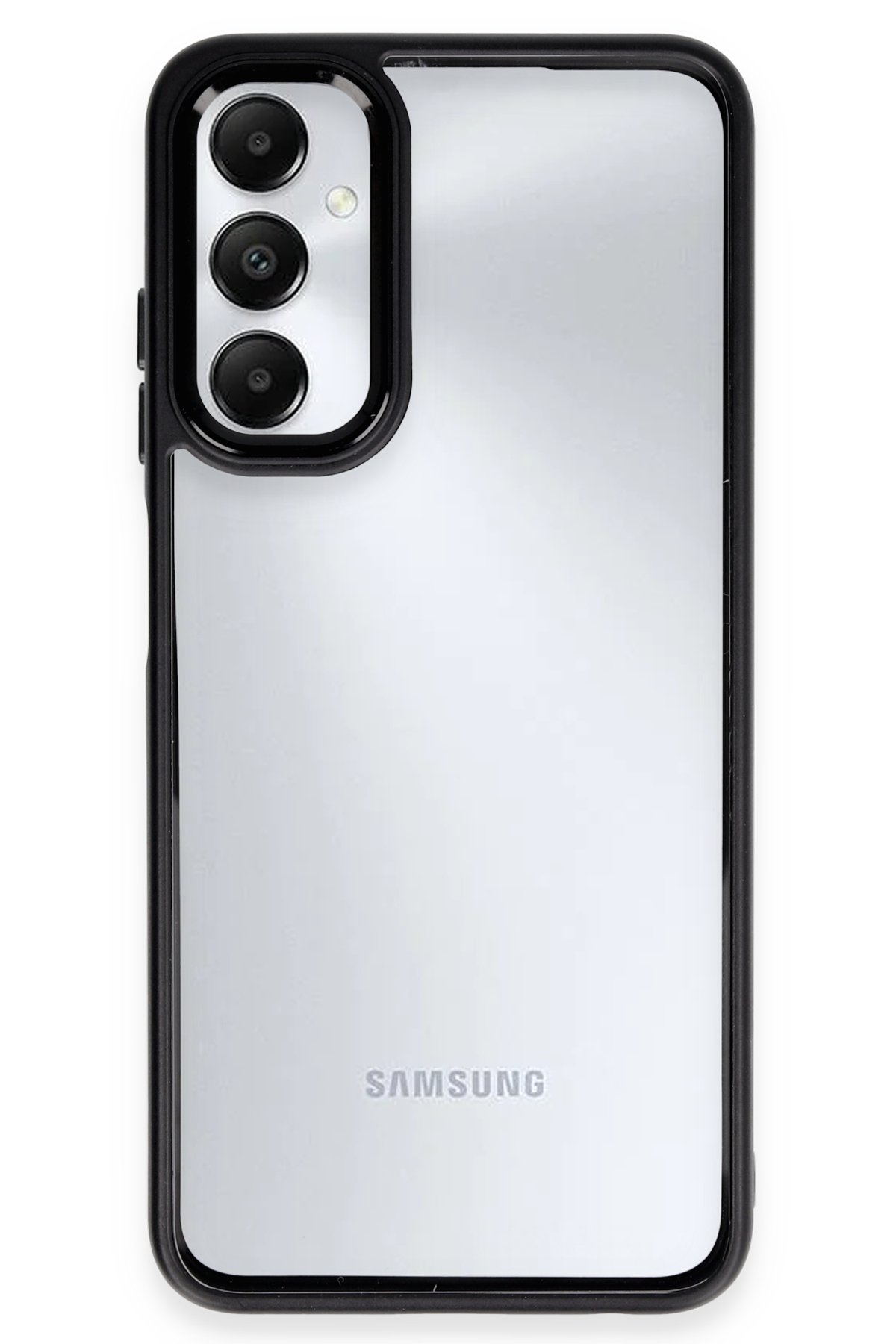 Newface Samsung Galaxy A55 5G Kılıf Boyi Silikon Kapak - Siyah