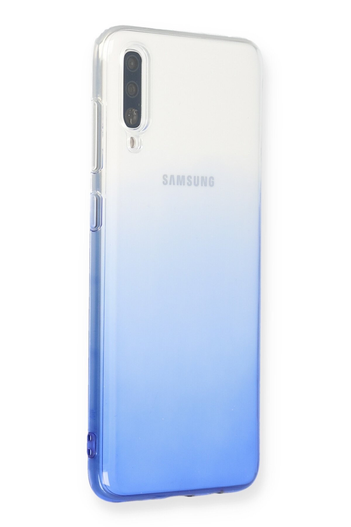 Newface Samsung Galaxy A70 Kılıf Volet Silikon - Pembe