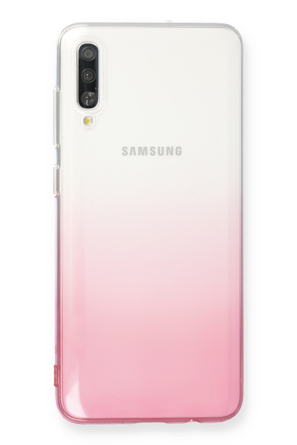Newface Samsung Galaxy A70 Kılıf Volet Silikon - Mor