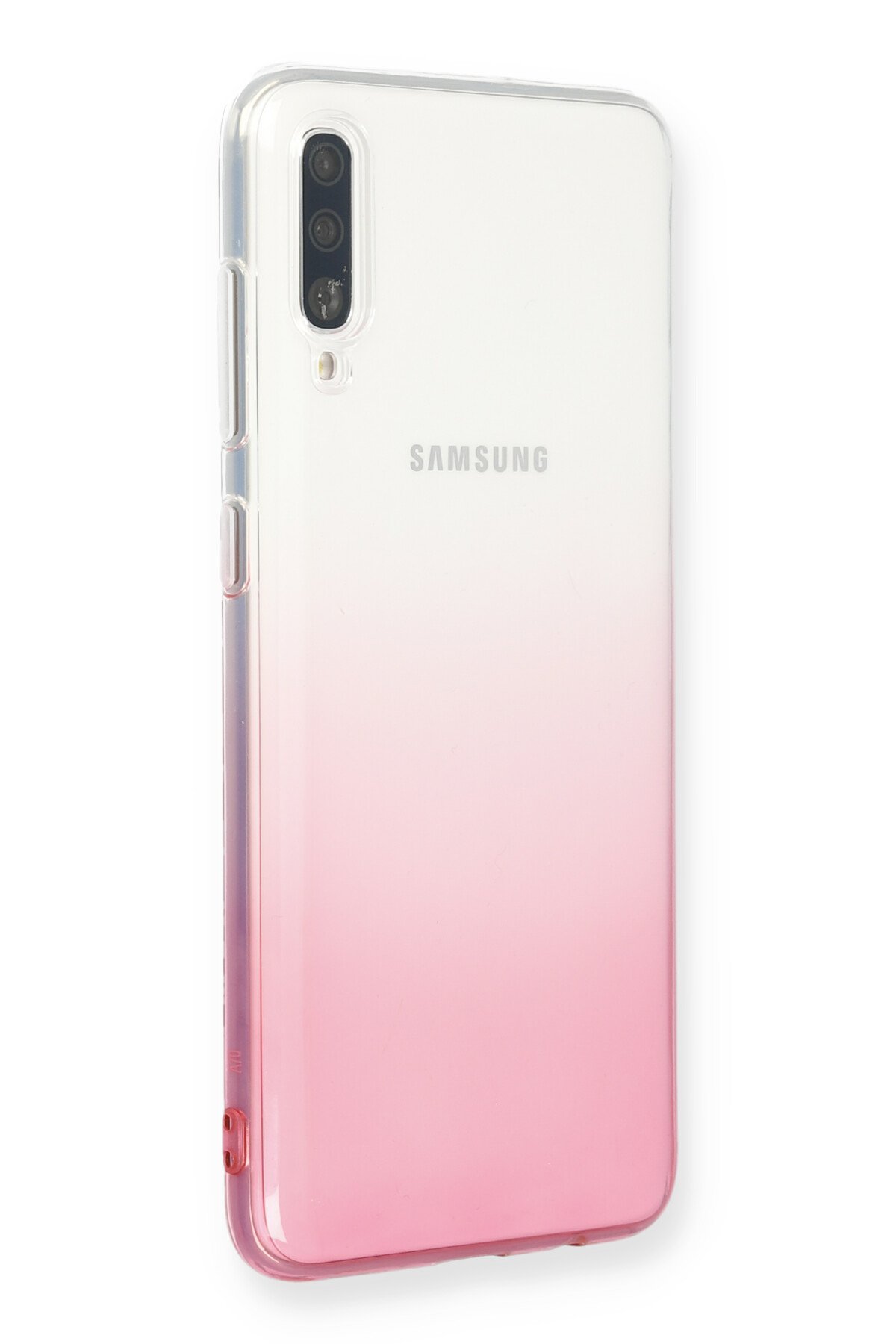 Newface Samsung Galaxy A70 Kılıf Volet Silikon - Mor
