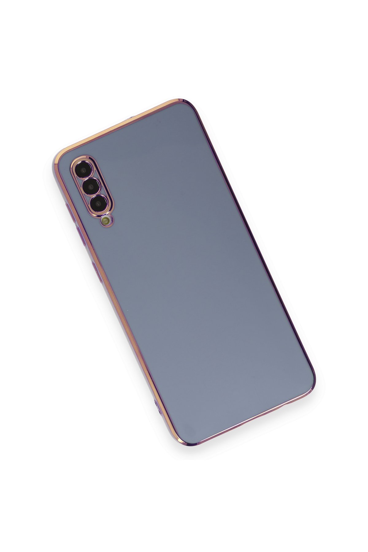 Newface Samsung Galaxy A70 Kılıf Volet Silikon - Siyah