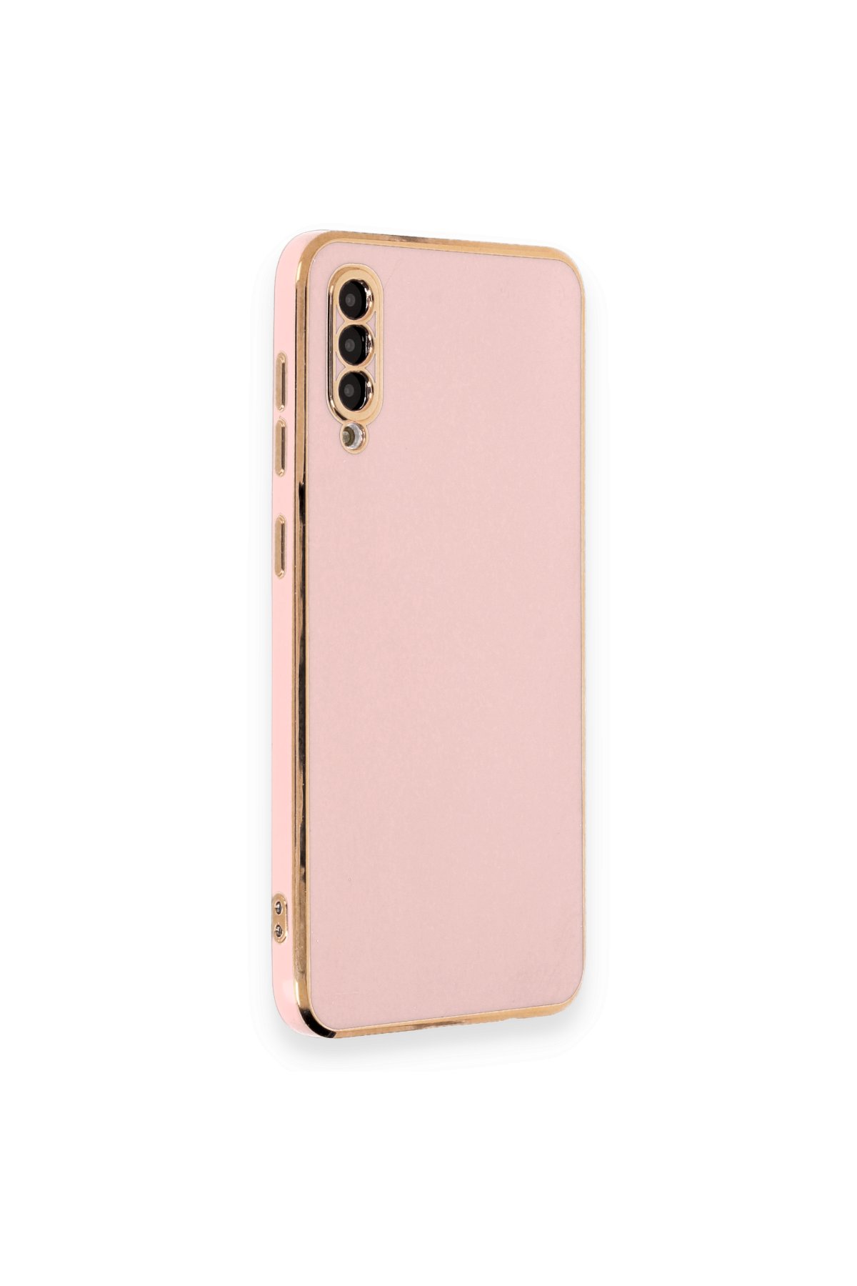 Newface Samsung Galaxy A70 Kılıf Nano içi Kadife Silikon - Sarı