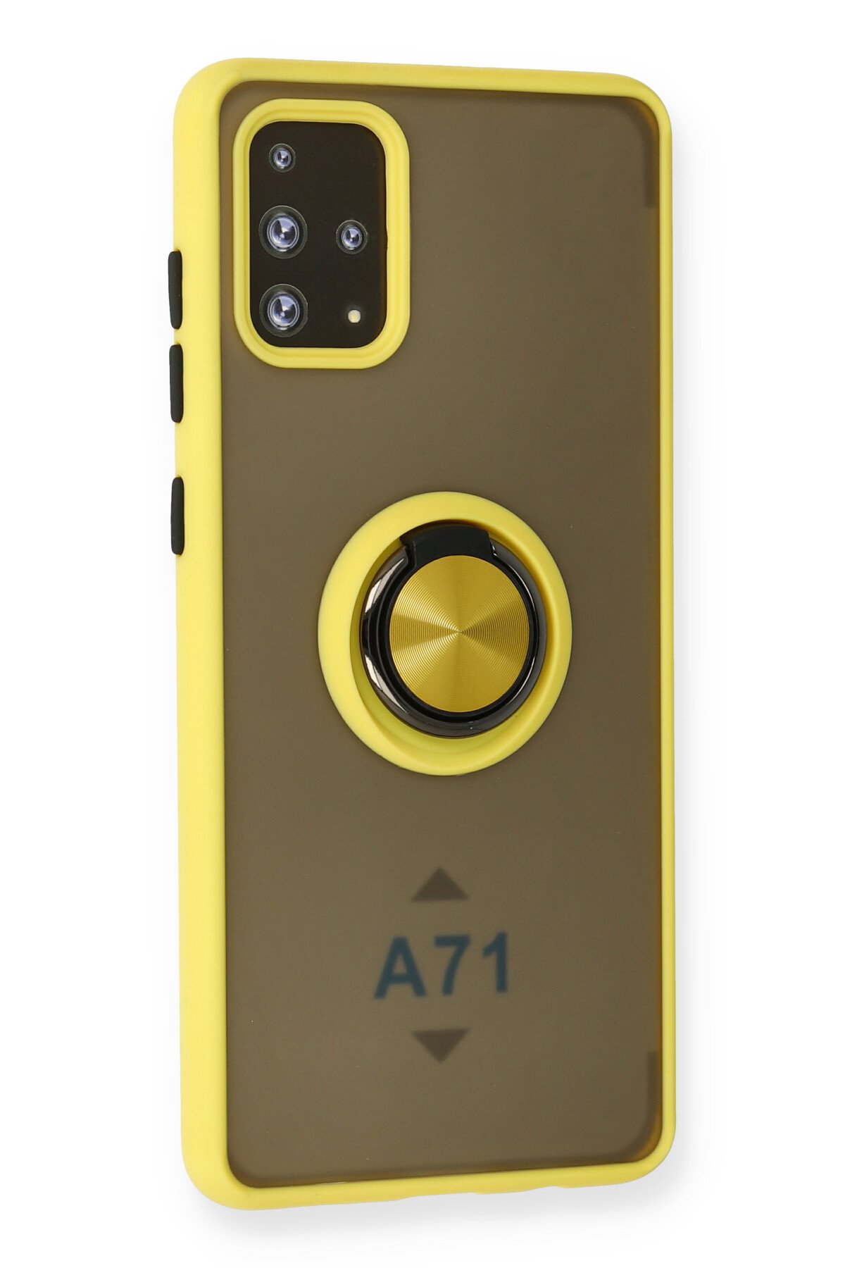 Newface Samsung Galaxy A71 Kılıf Auto Focus Kapak - Lacivert