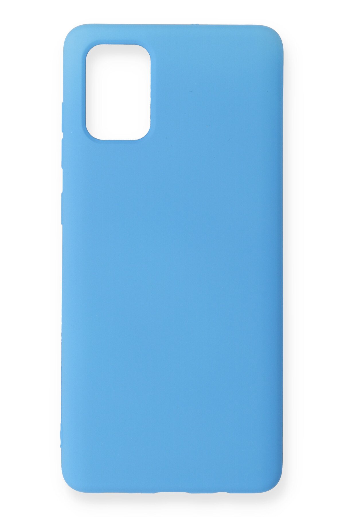 Newface Samsung Galaxy A71 Kılıf Zegna Yüzüklü Silikon Kapak - Gümüş