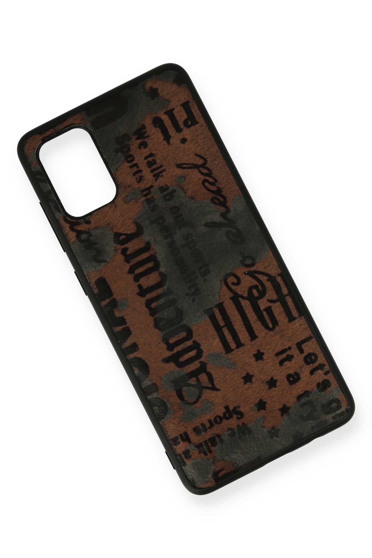 Newface Samsung Galaxy A71 Kılıf Platin Silikon - Sarı