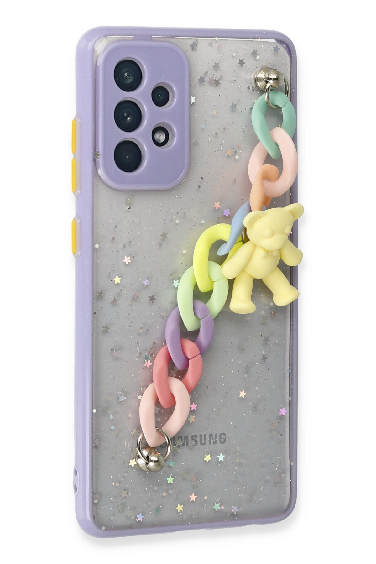 Newface Samsung Galaxy A72 Kılıf Montreal Silikon Kapak - Turkuaz