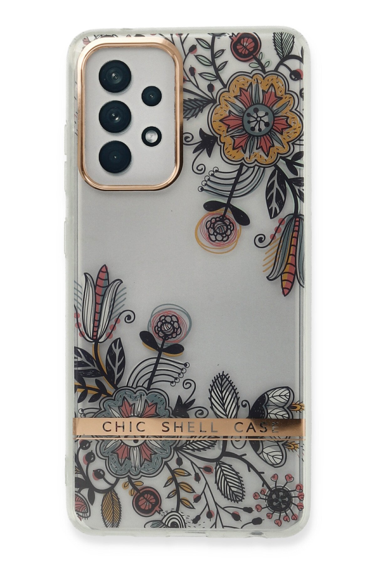 Newface Samsung Galaxy A72 Kılıf Loop Deri Silikon - Kahverengi