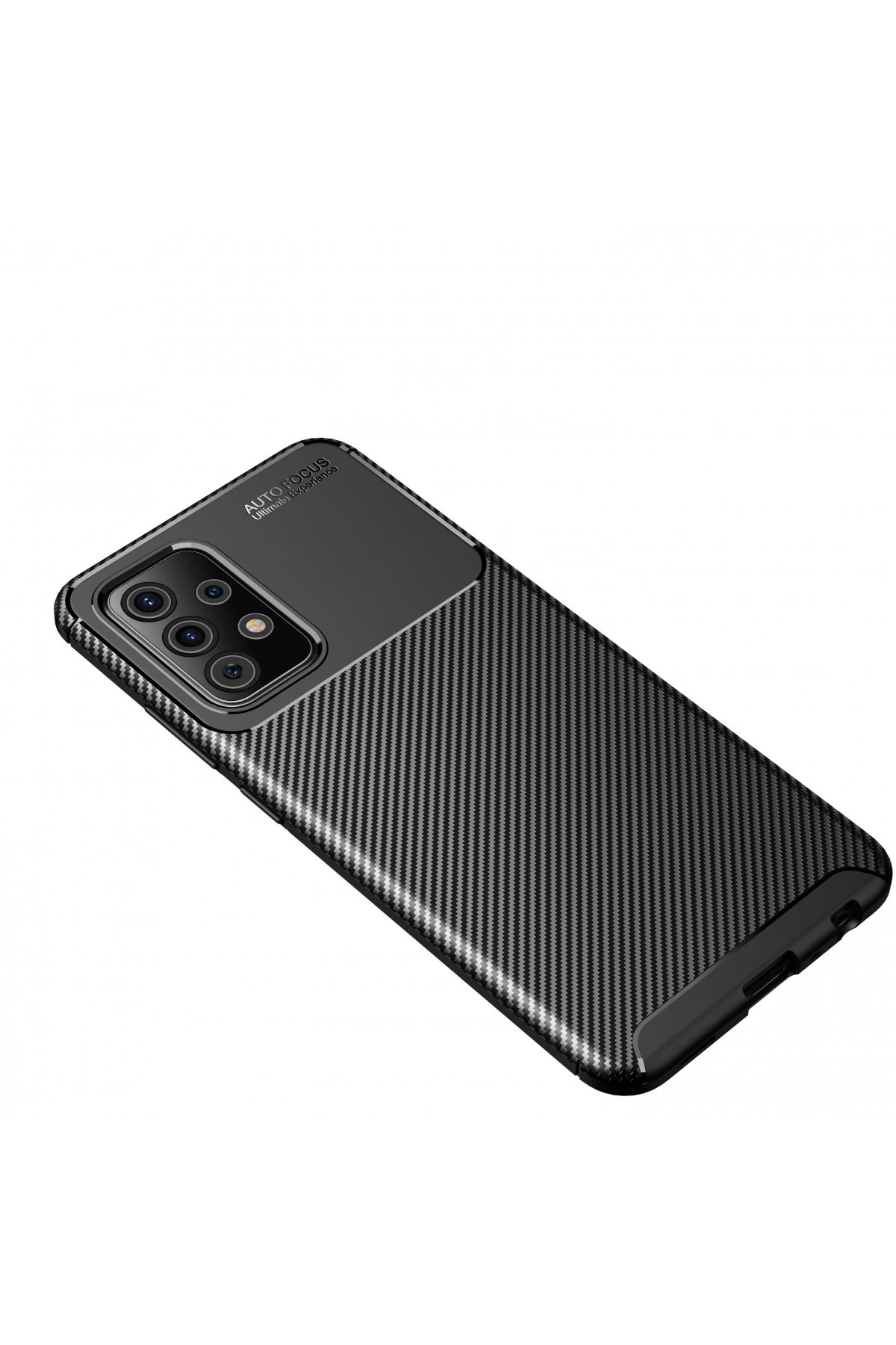 Newface Samsung Galaxy A72 Kılıf Zegna Yüzüklü Silikon Kapak - Kırmızı