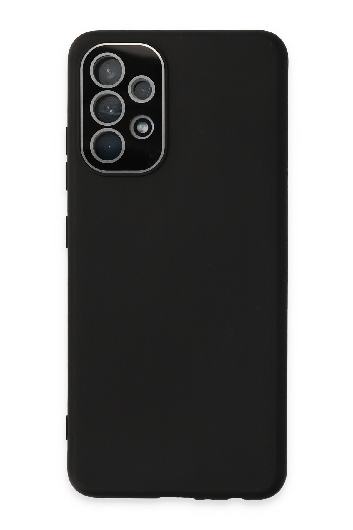 Newface Samsung Galaxy A72 Kılıf Kelvin Kartvizitli Silikon - Kırmızı