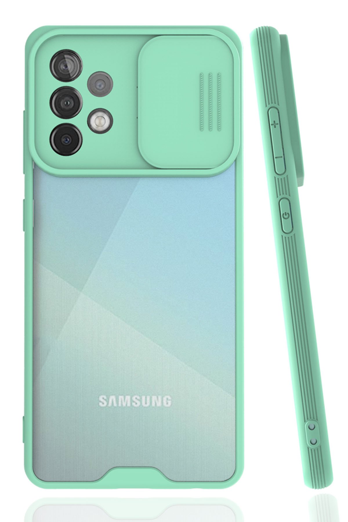 Newface Samsung Galaxy A72 Kılıf Zuma Kartvizitli Yüzüklü Silikon - Siyah