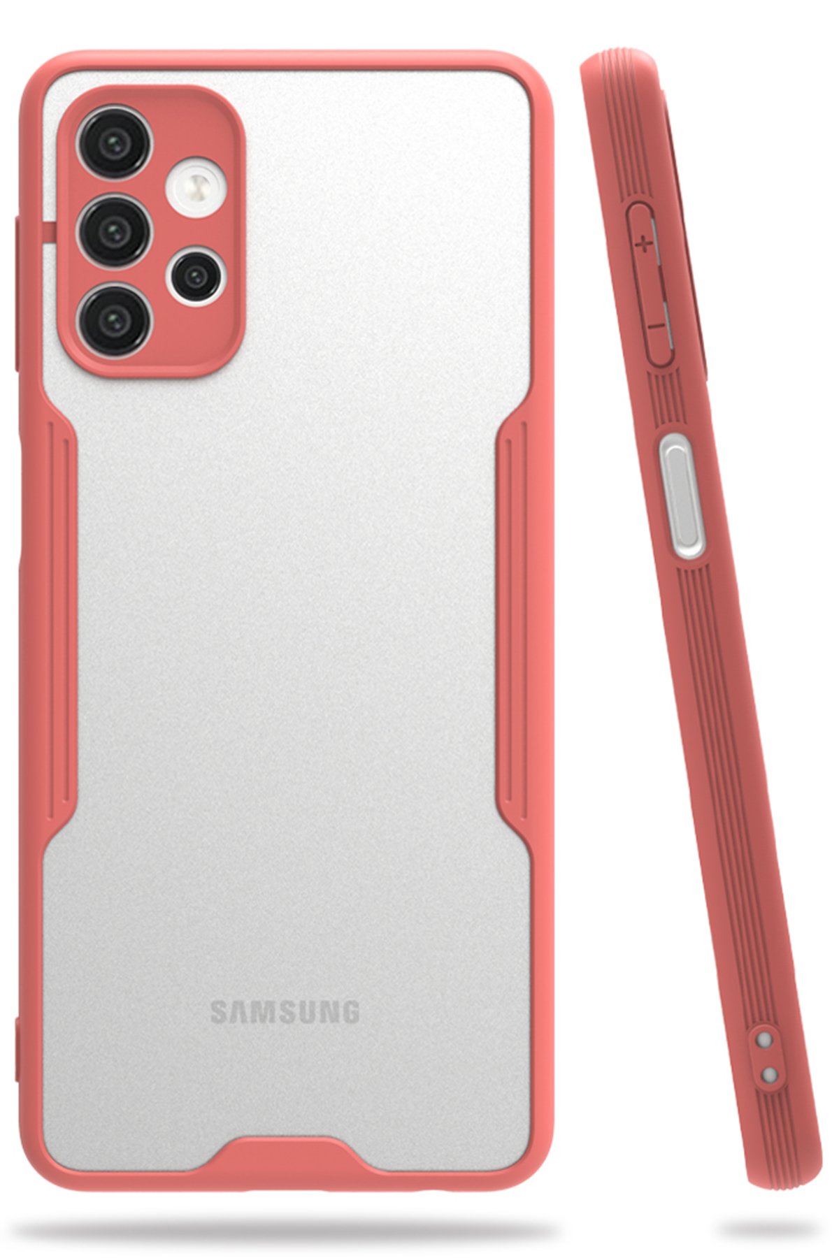 Newface Samsung Galaxy A72 Kılıf Auto Focus Kapak - Kırmızı