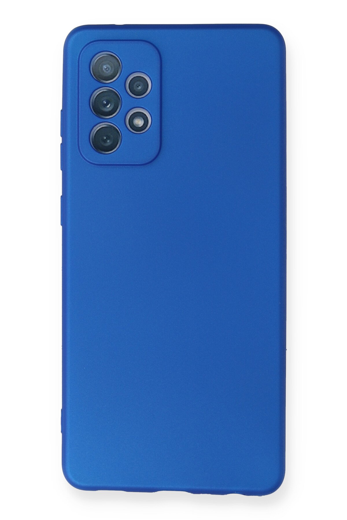 Newface Samsung Galaxy A72 Kılıf Loop Deri Silikon - Siyah