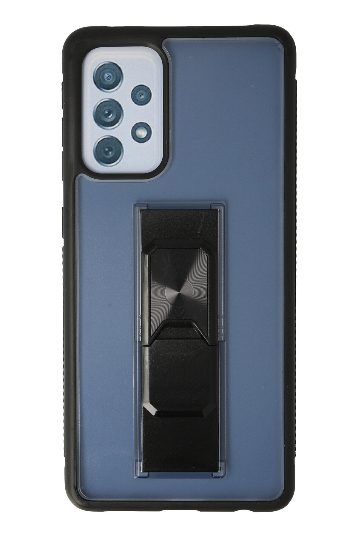 Newface Samsung Galaxy A72 Kılıf Platin Kamera Koruma Silikon - Kırmızı