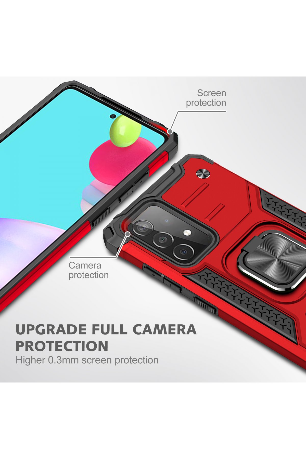 Newface Samsung Galaxy A72 Kılıf Kelvin Kartvizitli Silikon - Bordo