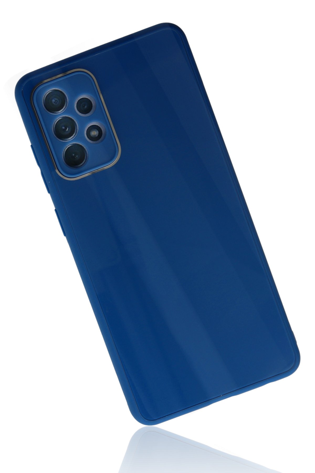 Newface Samsung Galaxy A73 5G Kılıf Nano içi Kadife Silikon - Siyah