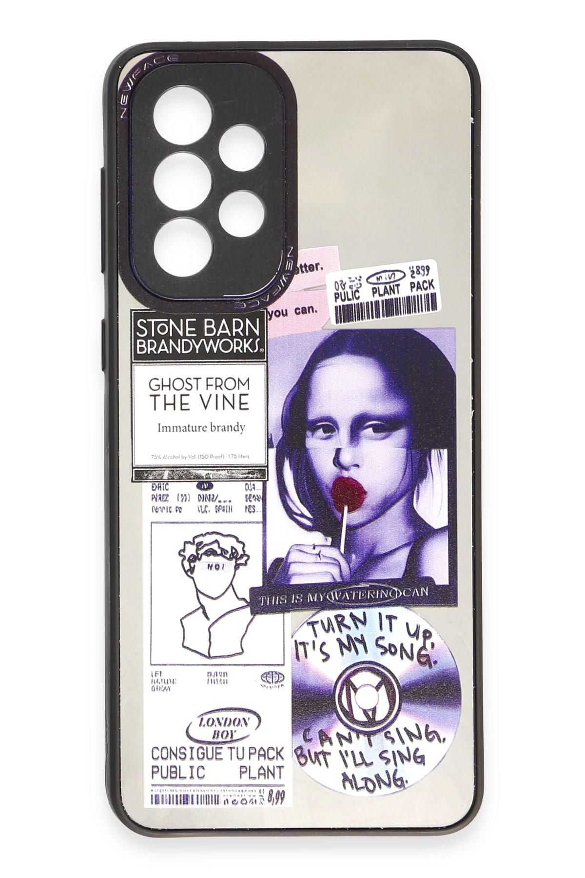 Newface Samsung Galaxy A73 5G Kılıf Montreal Silikon Kapak - Lacivert